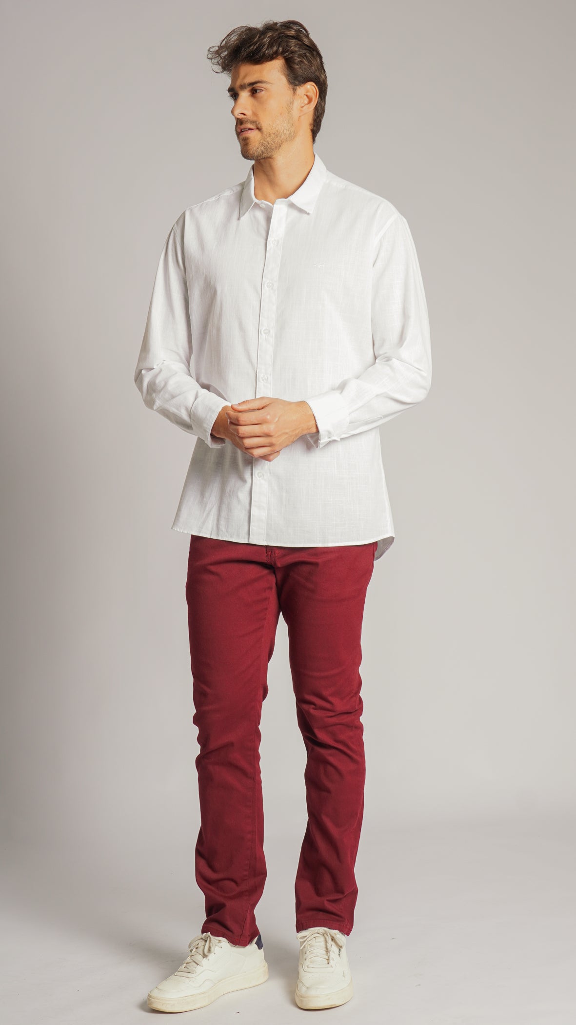 Camisa Manga Longa - Branca
