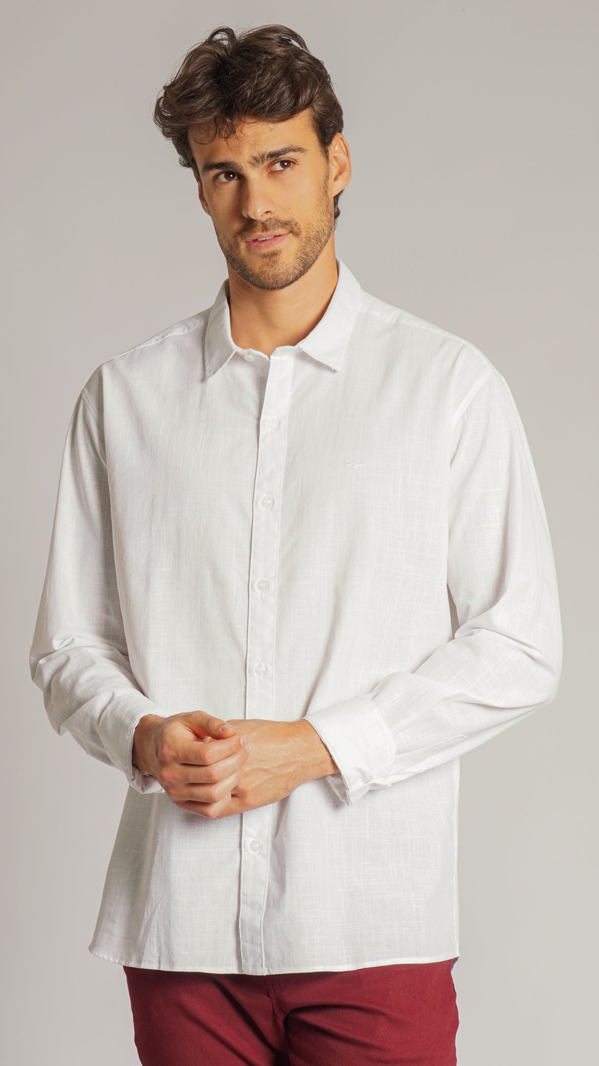 Camisa Manga Longa - Branca
