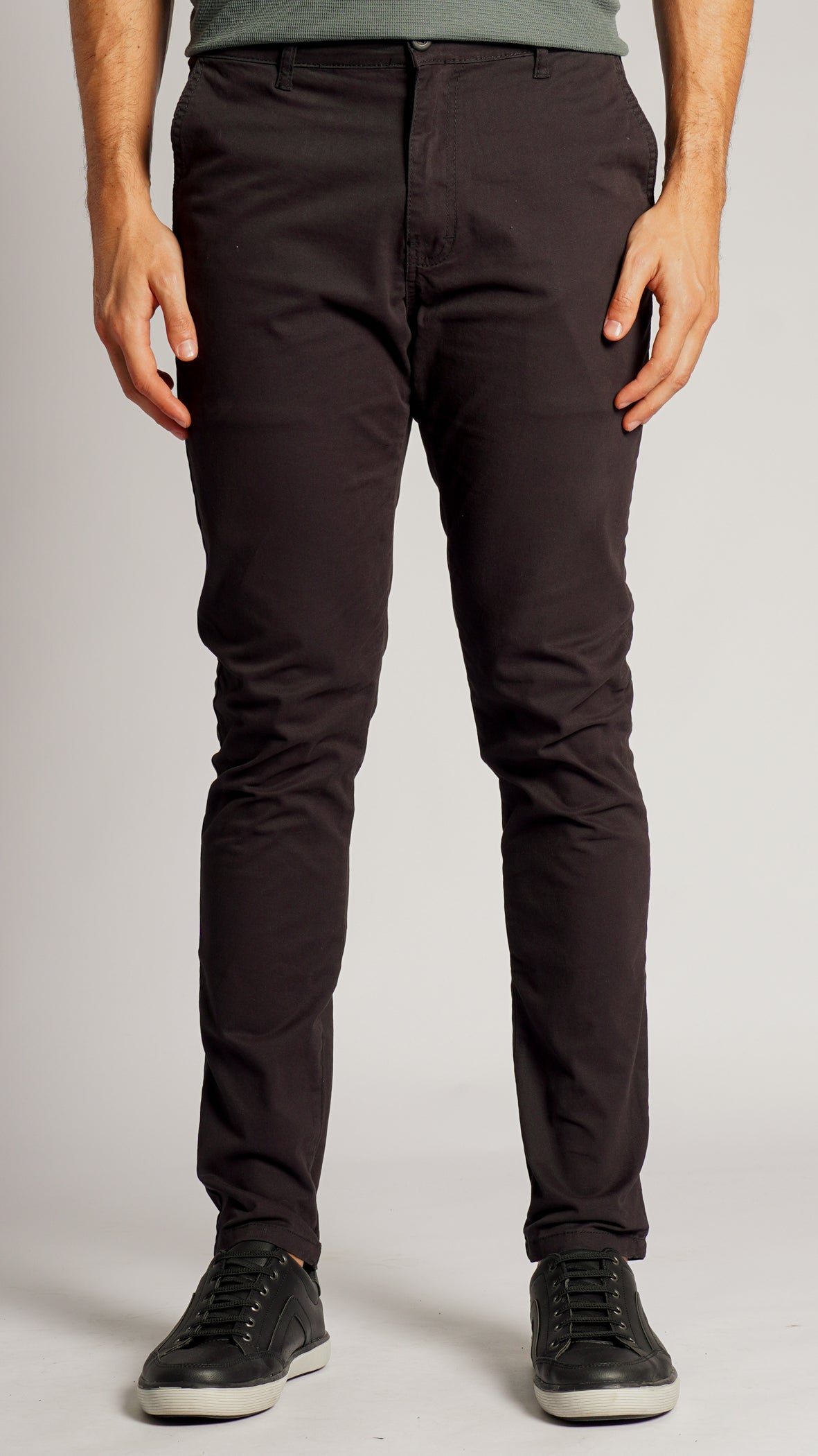 Calça Sarja Bolso Faca - Preta