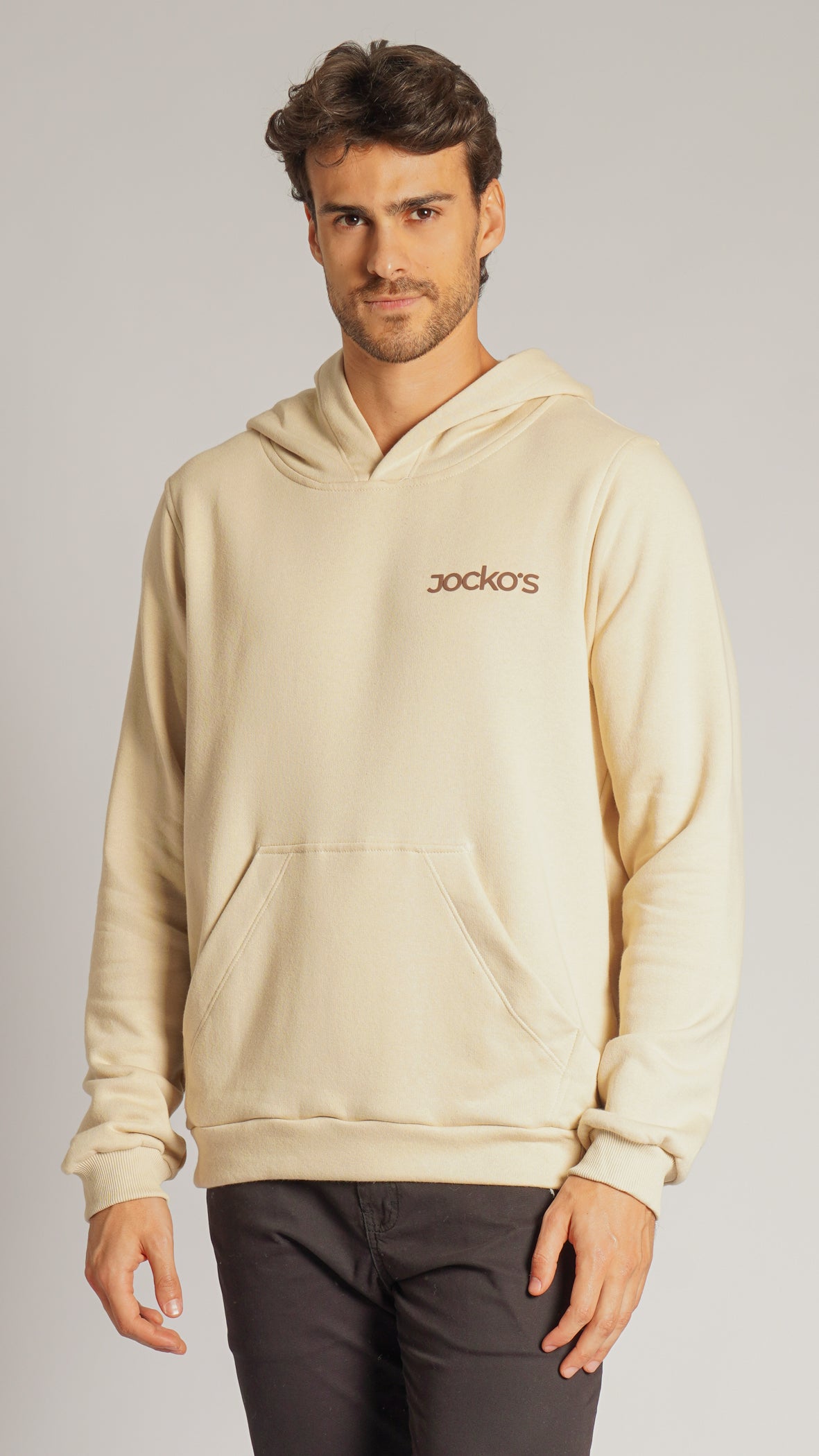 Moletom Canguru Premium Jocko's - Bege