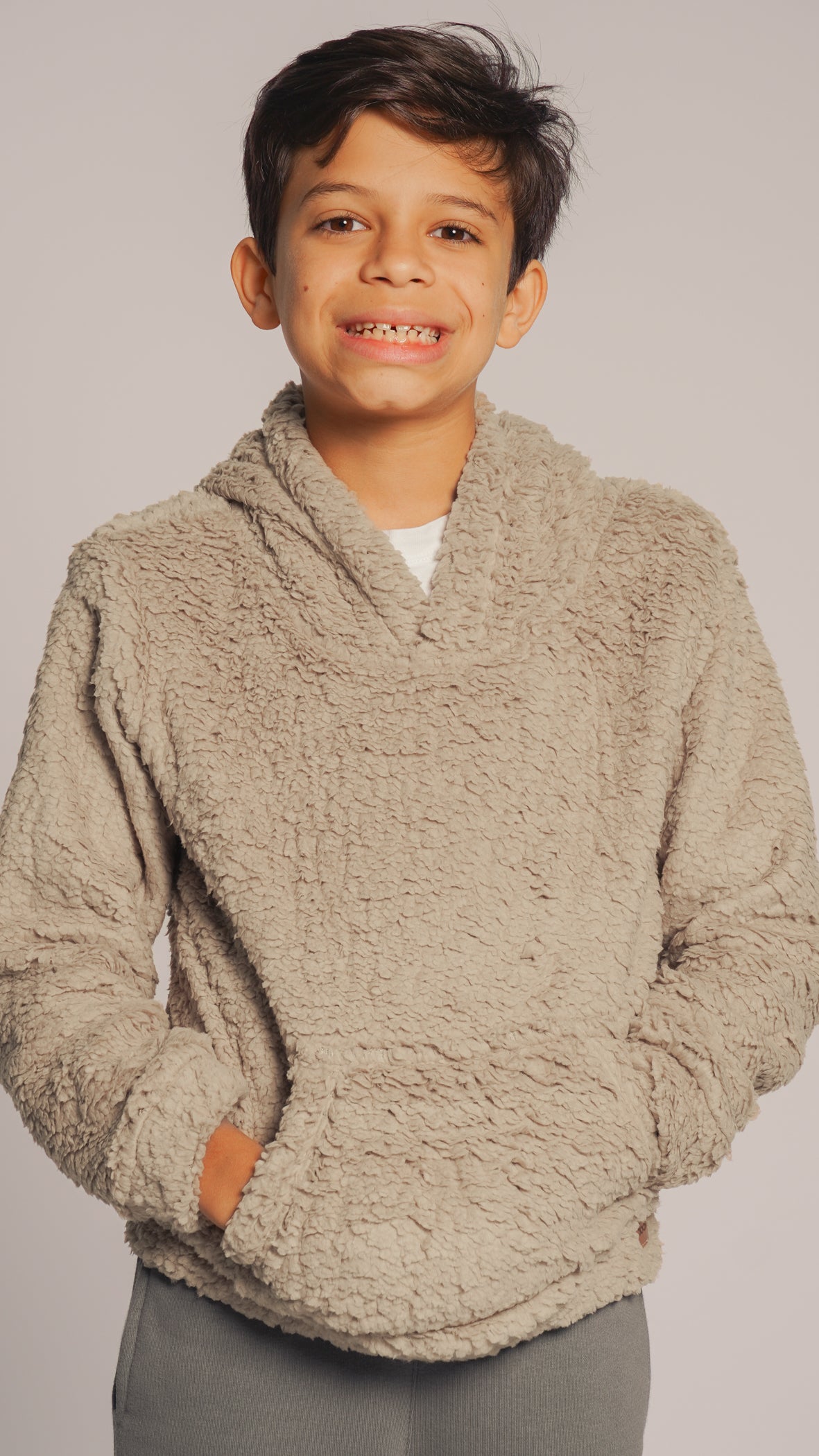 Canguru Sherpa Kids Unissex - Bege