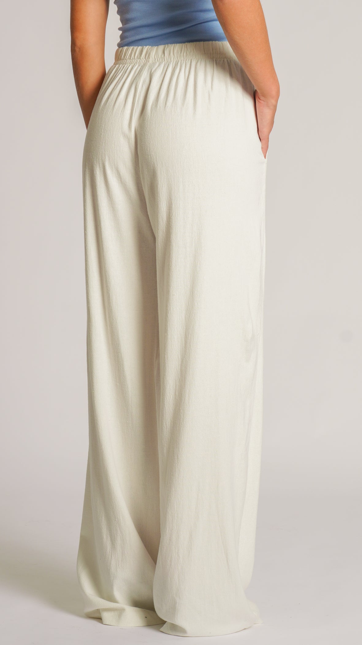 Calça Linho - Off White