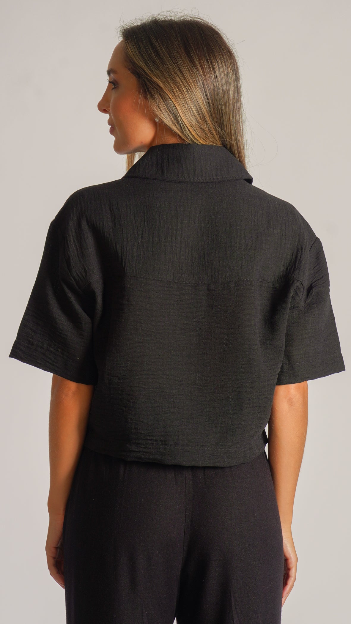 Camisa Oversized - Preta