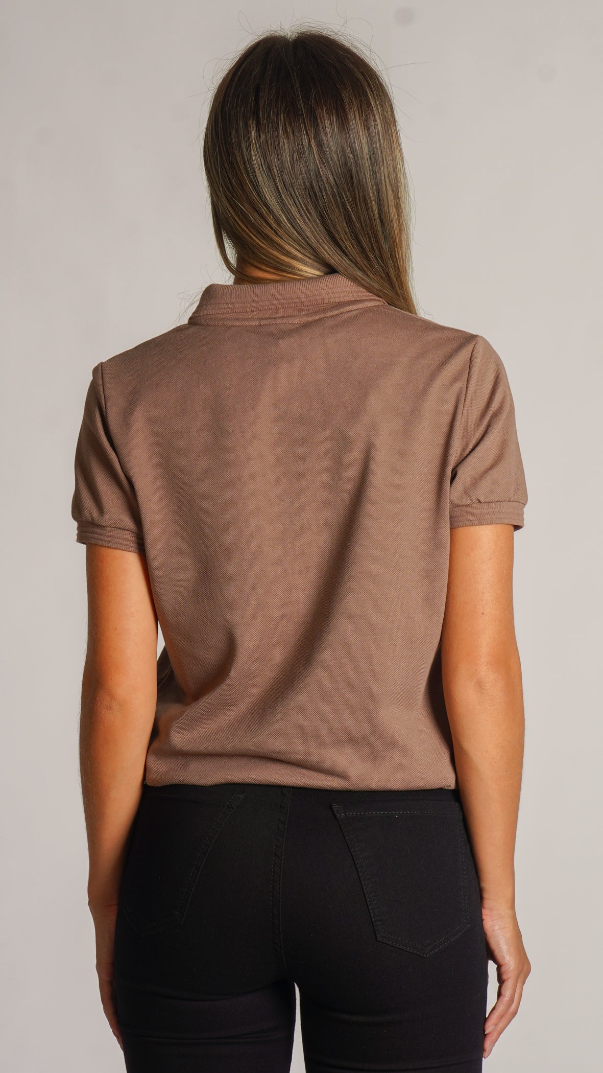 Polo Piquet - Marrom