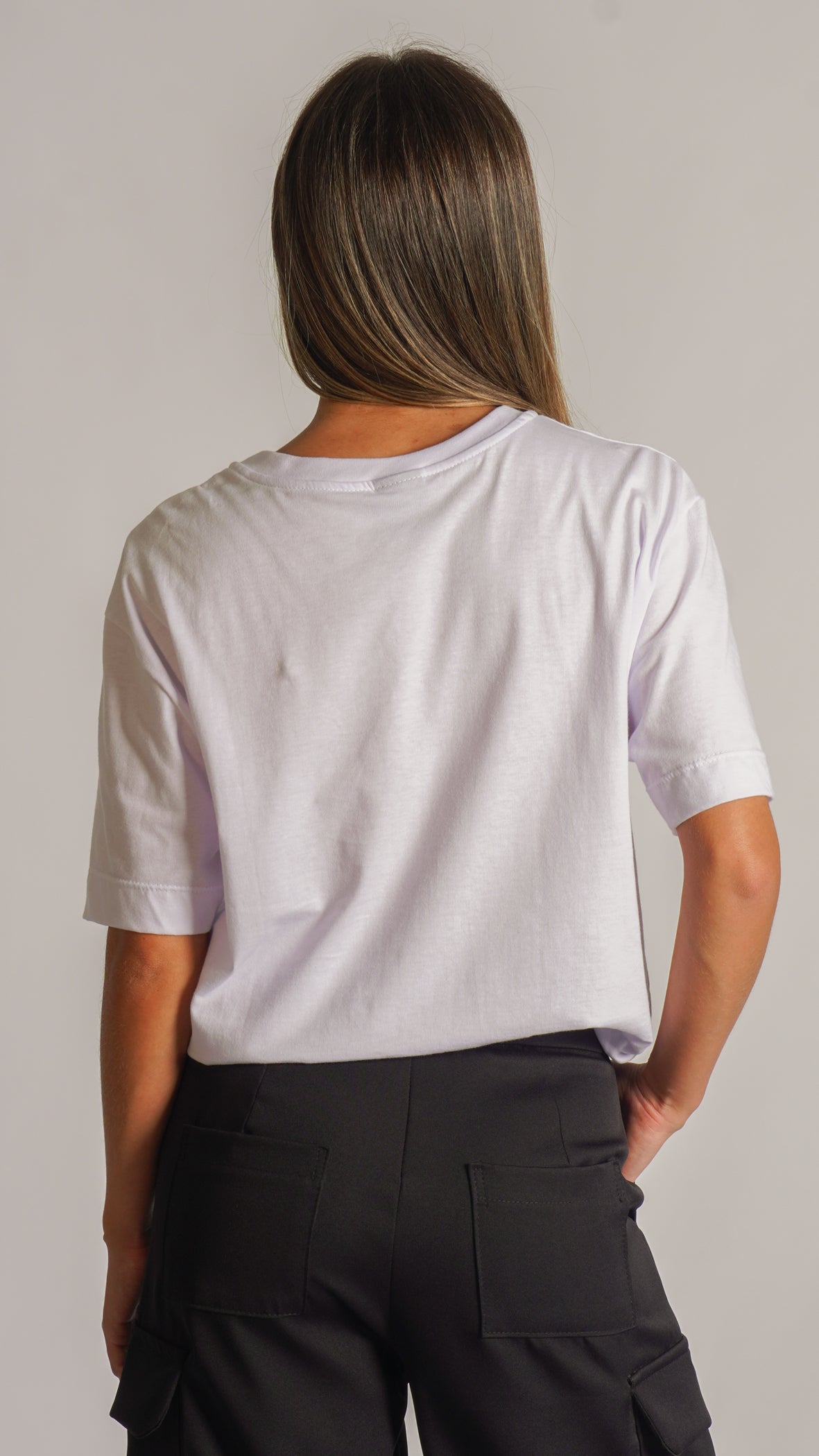 Camiseta Oversized Walk By Faith - Branca