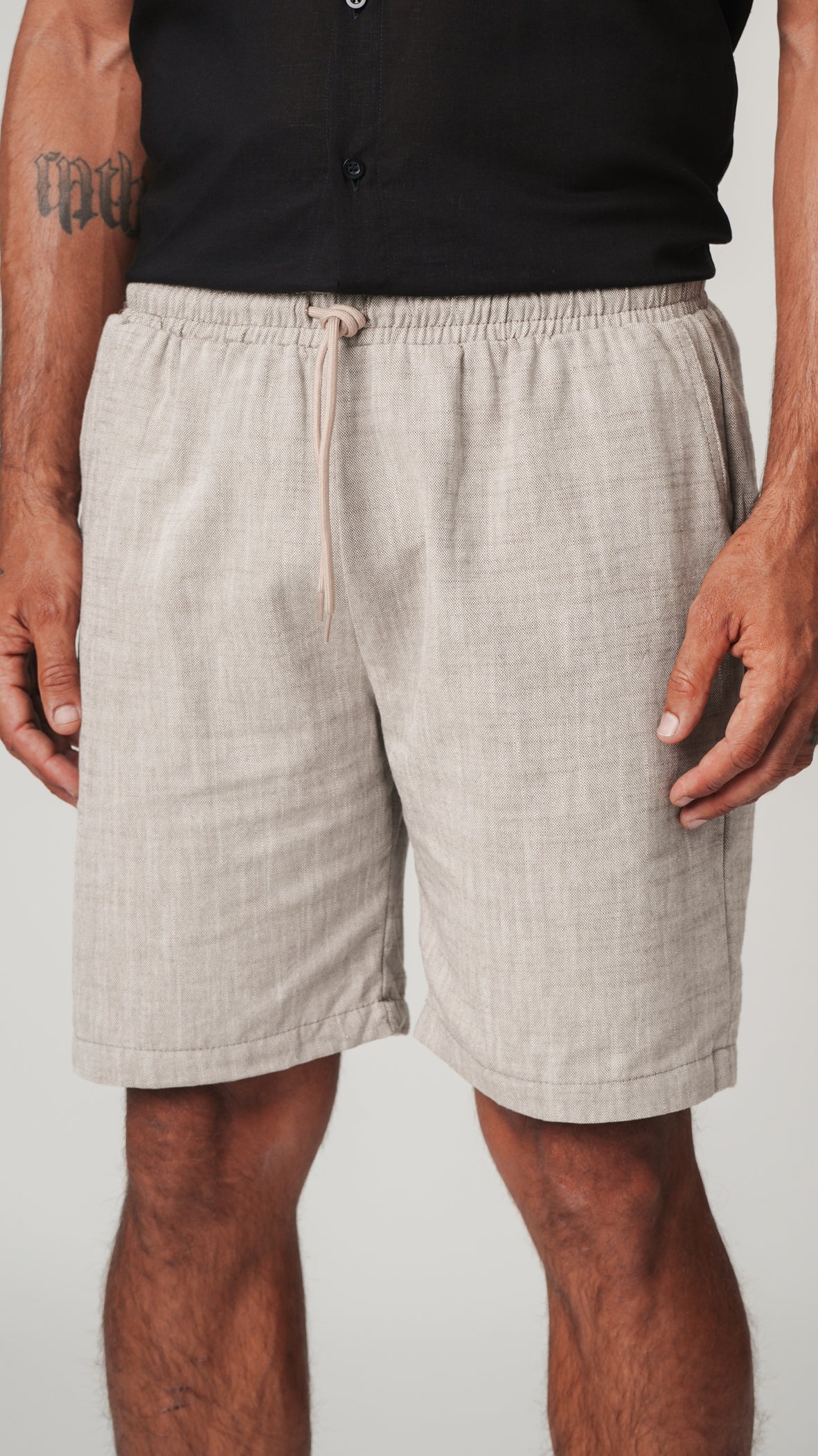 Bermuda Cotton Flamê - Bege