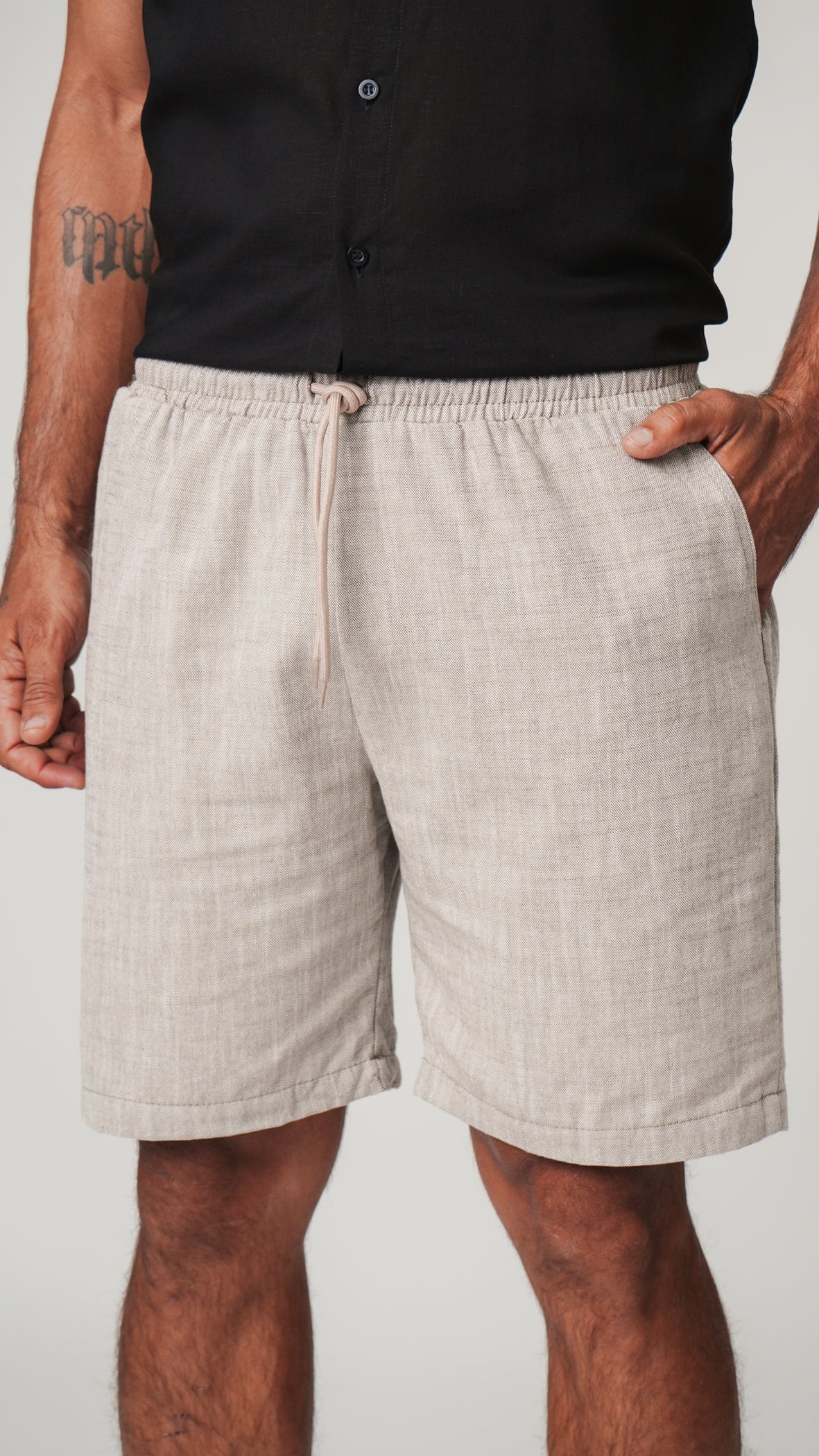Bermuda Cotton Flamê - Bege