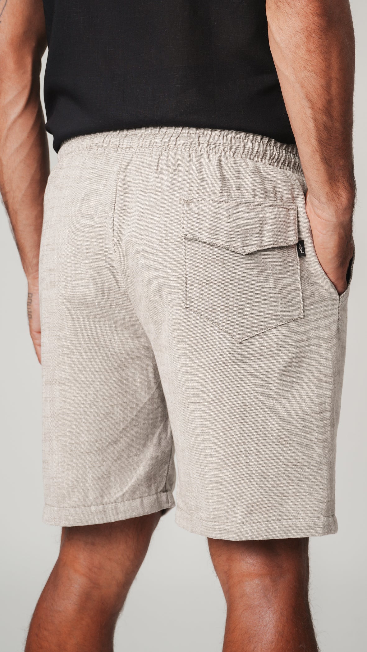 Bermuda Cotton Flamê - Bege