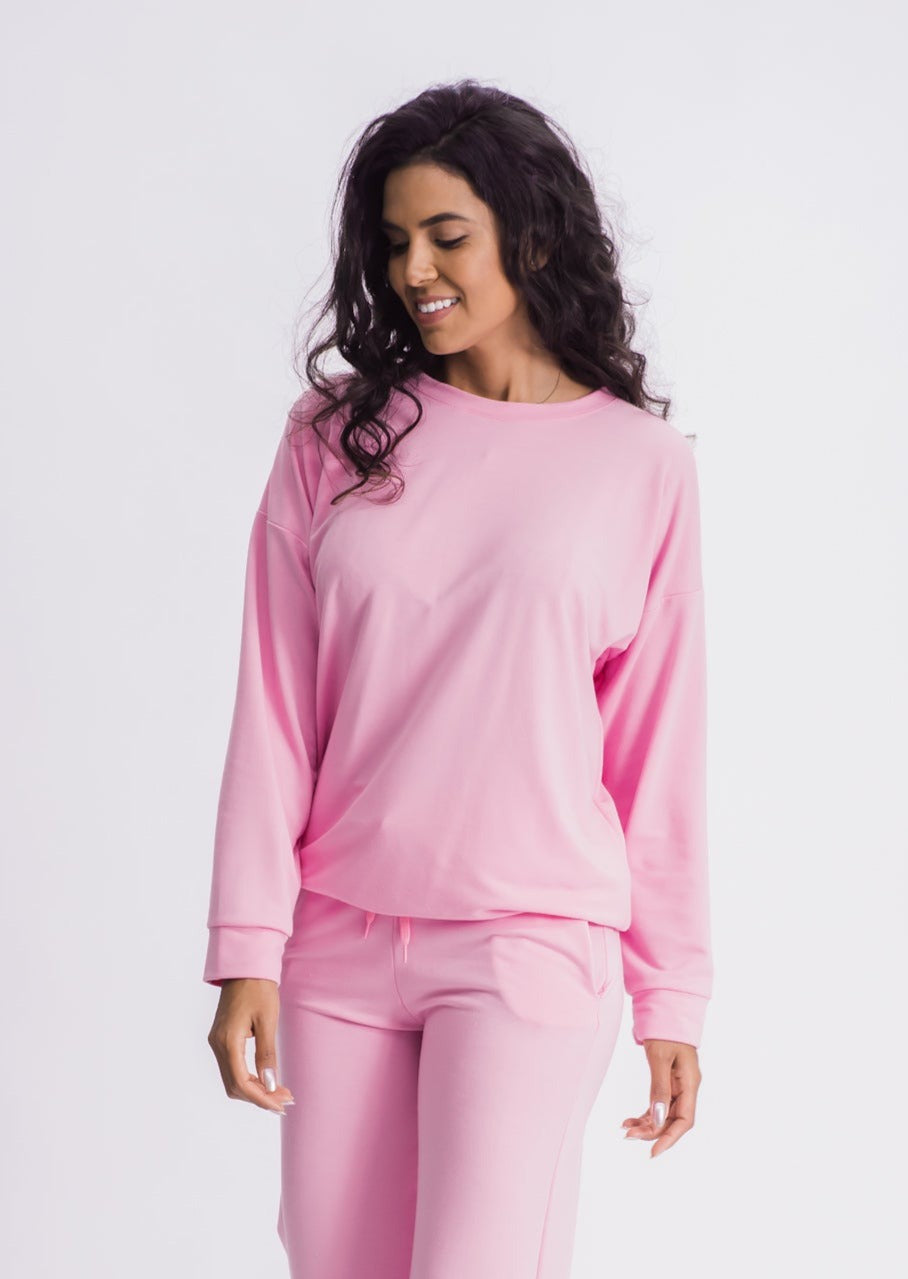 Blusa Moletinho Premium Careca - Rosa
