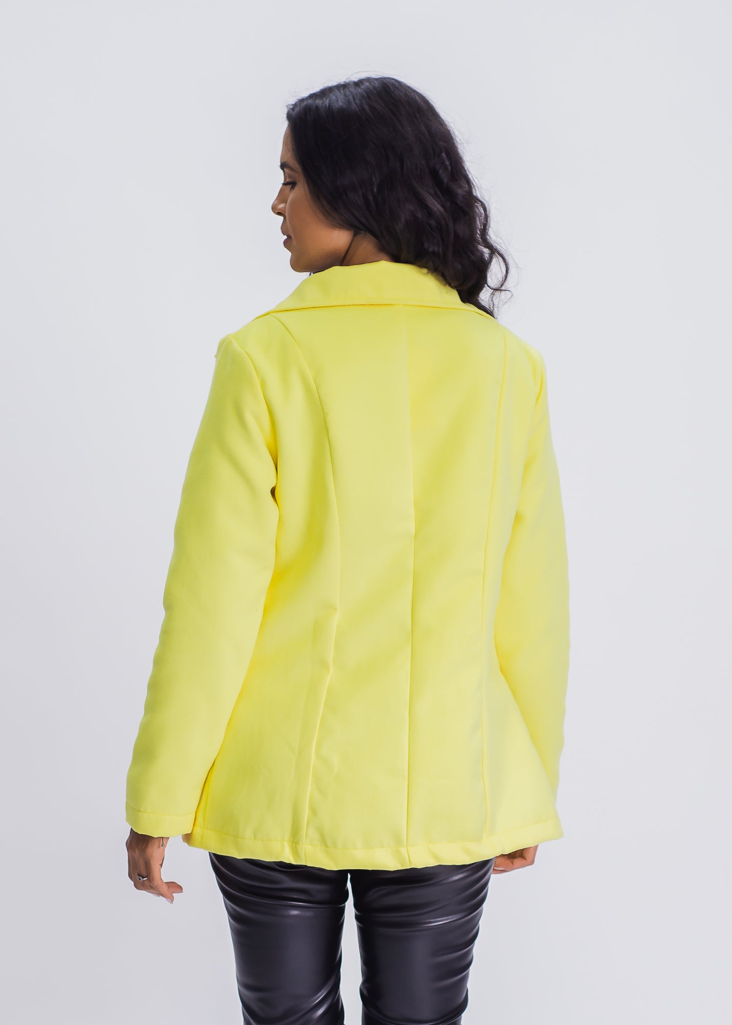 Casaco Lã - Amarelo