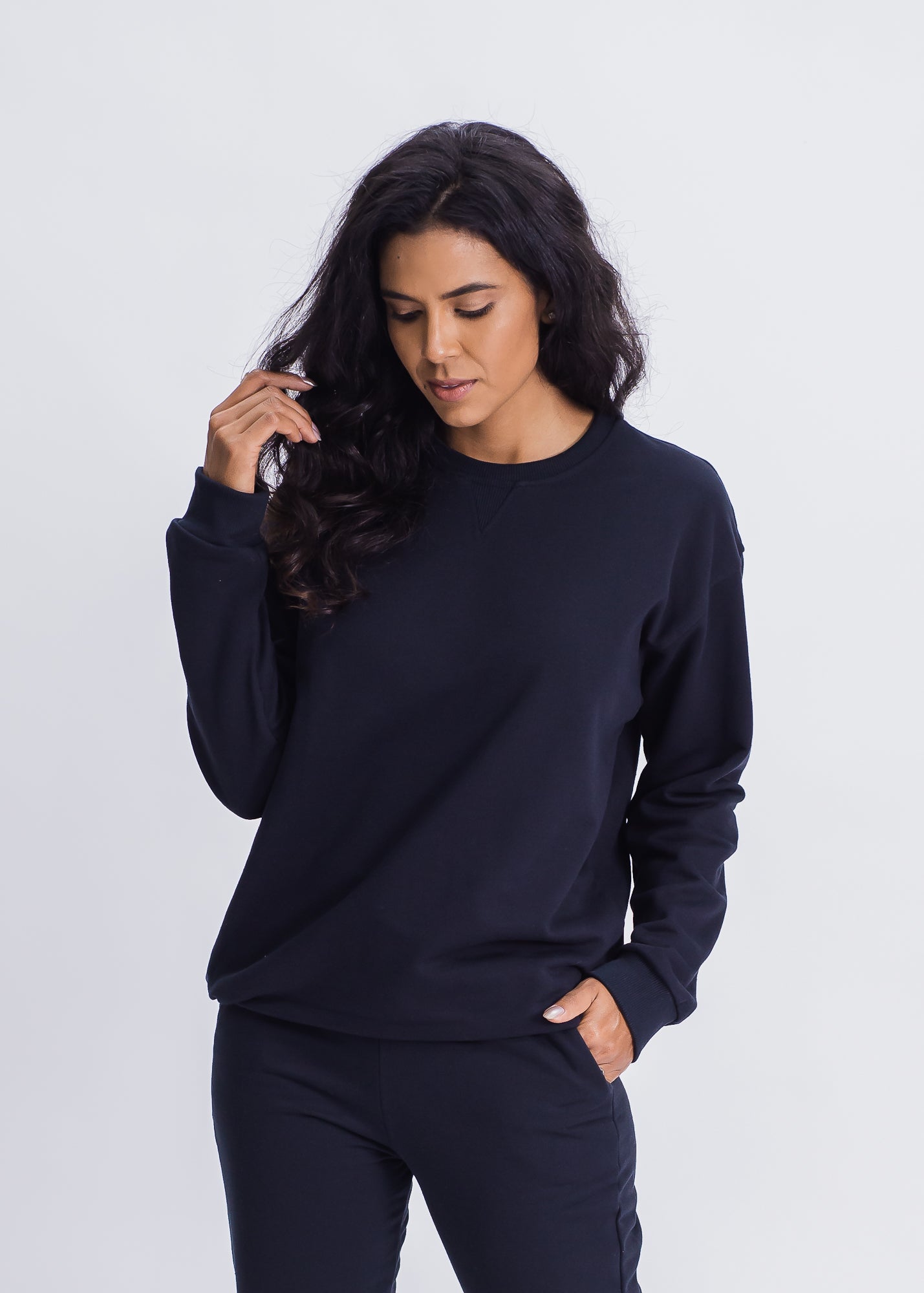 Moletom Ribana - Preto