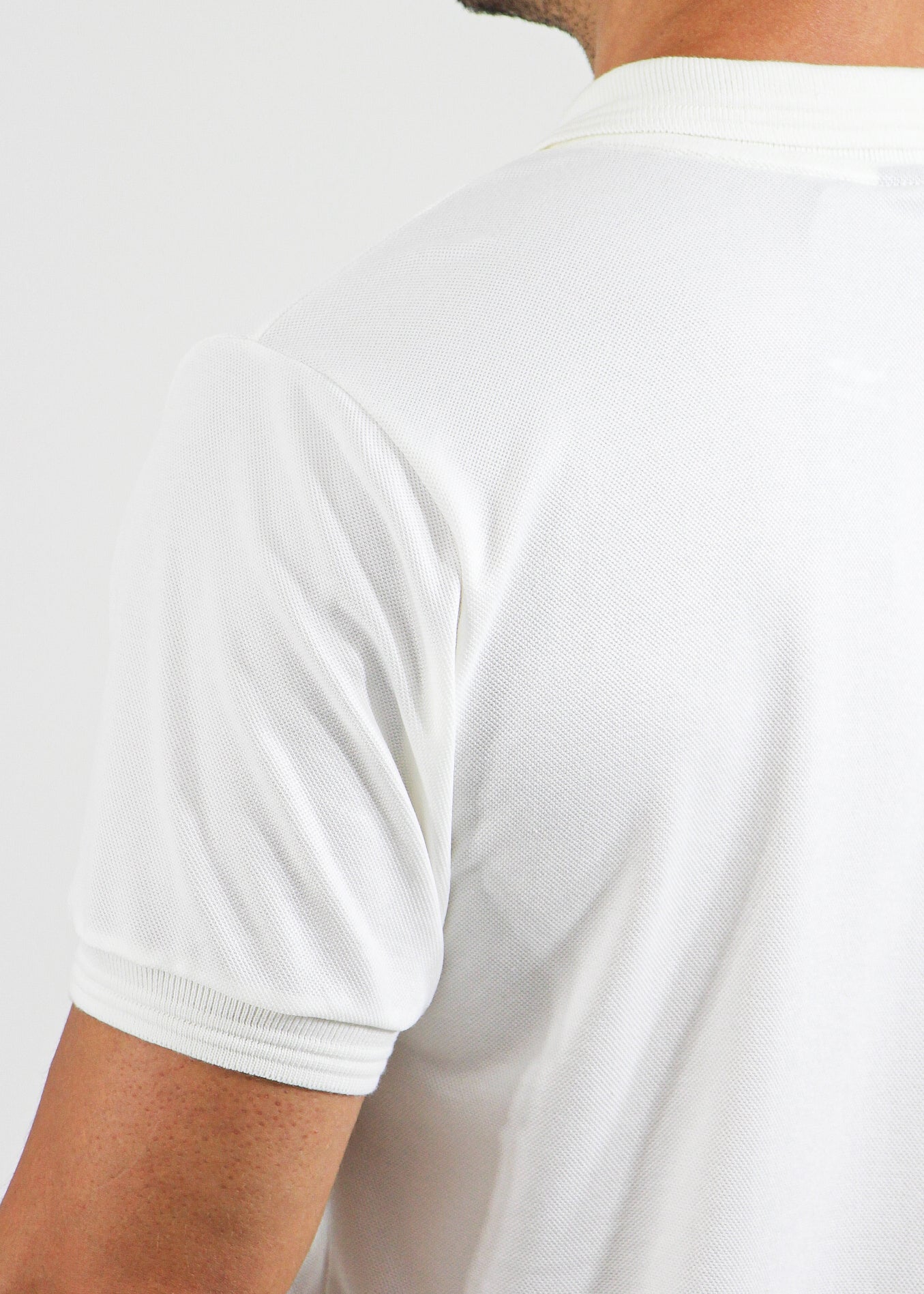 Camisa Polo Piquet - Off White