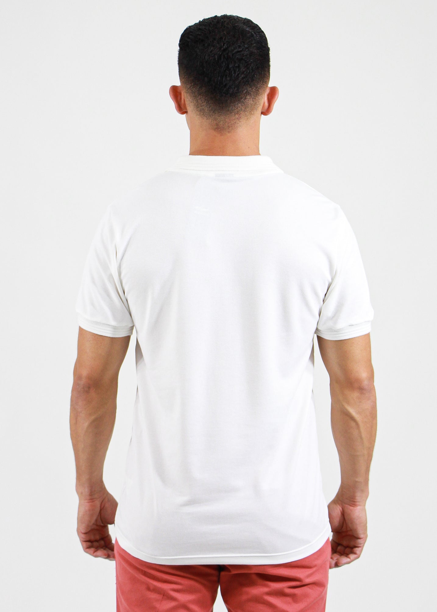 Camisa Polo Piquet - Off White