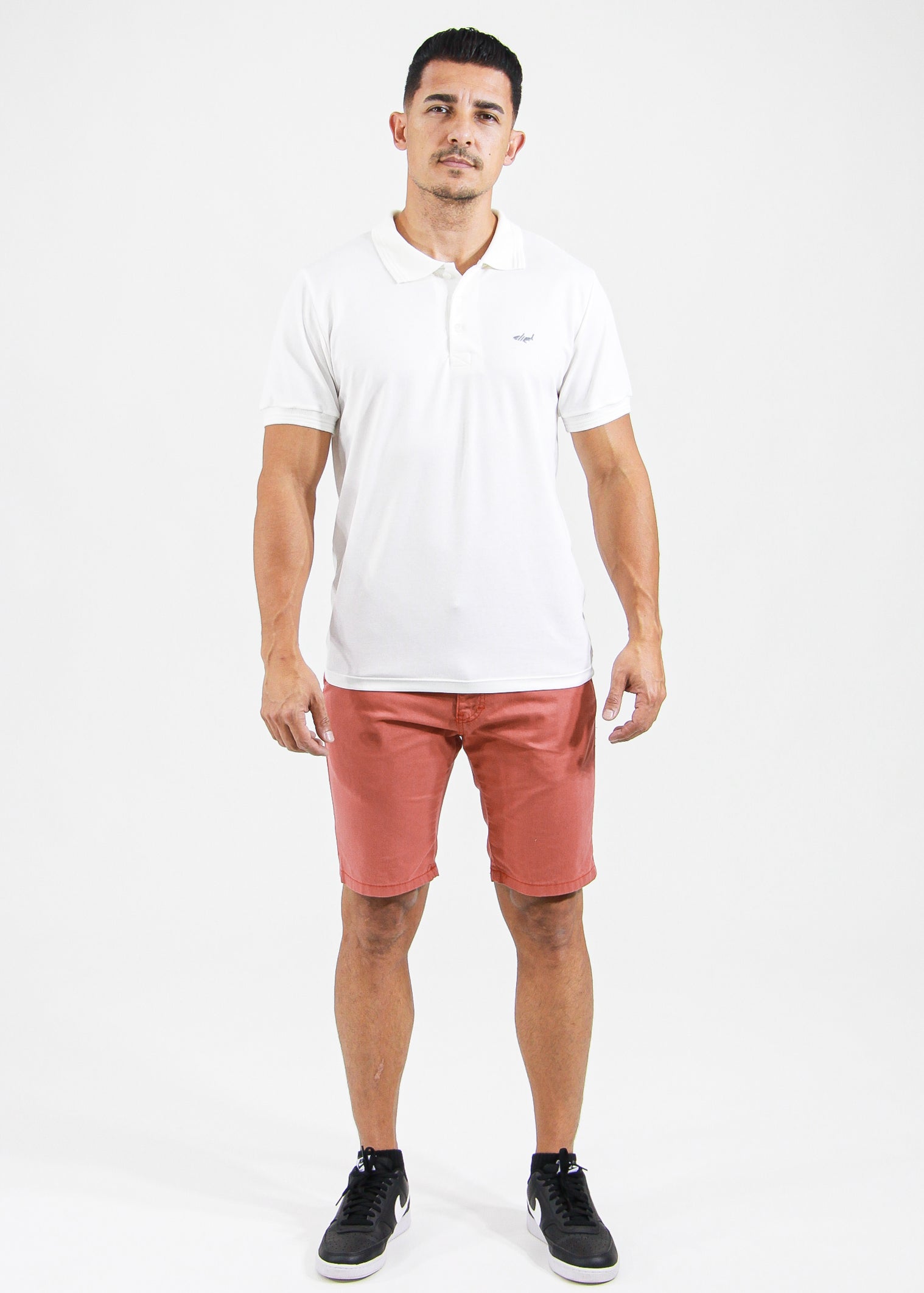 Camisa Polo Piquet - Off White