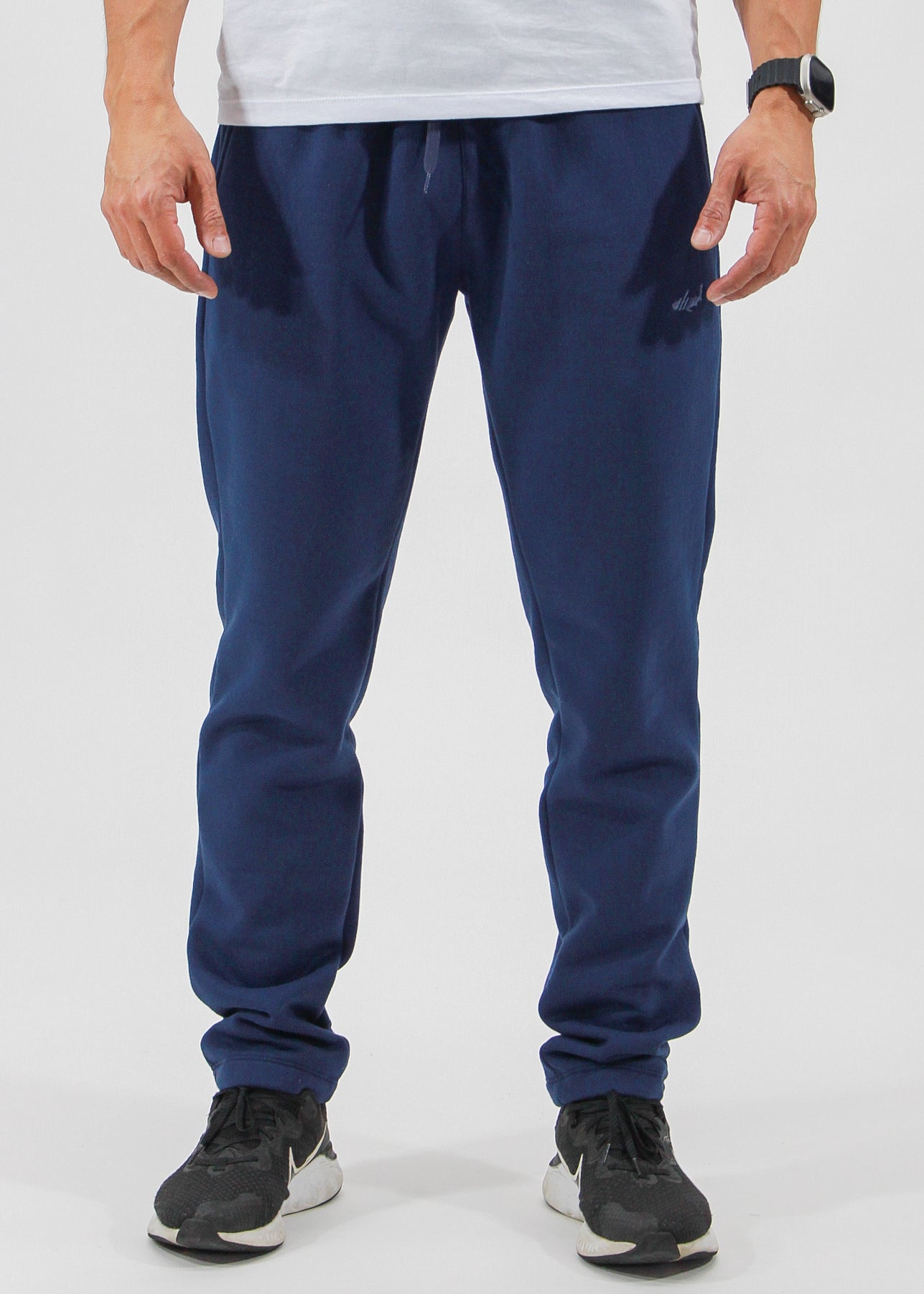 Calça moletom sales azul marinho