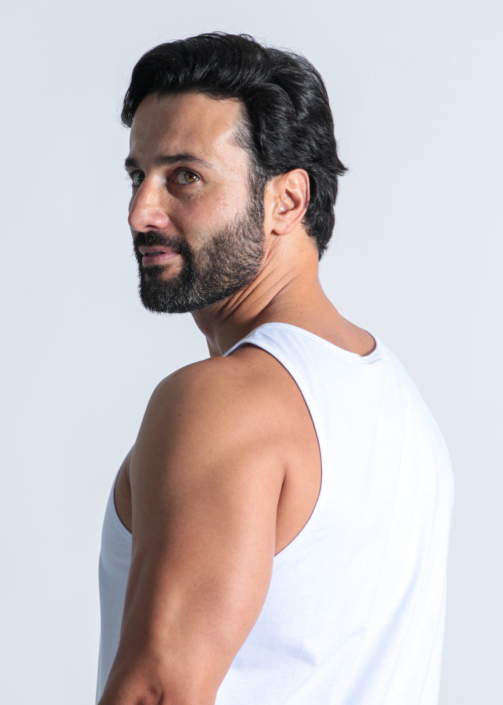 Regata Estampada Beach - Branca