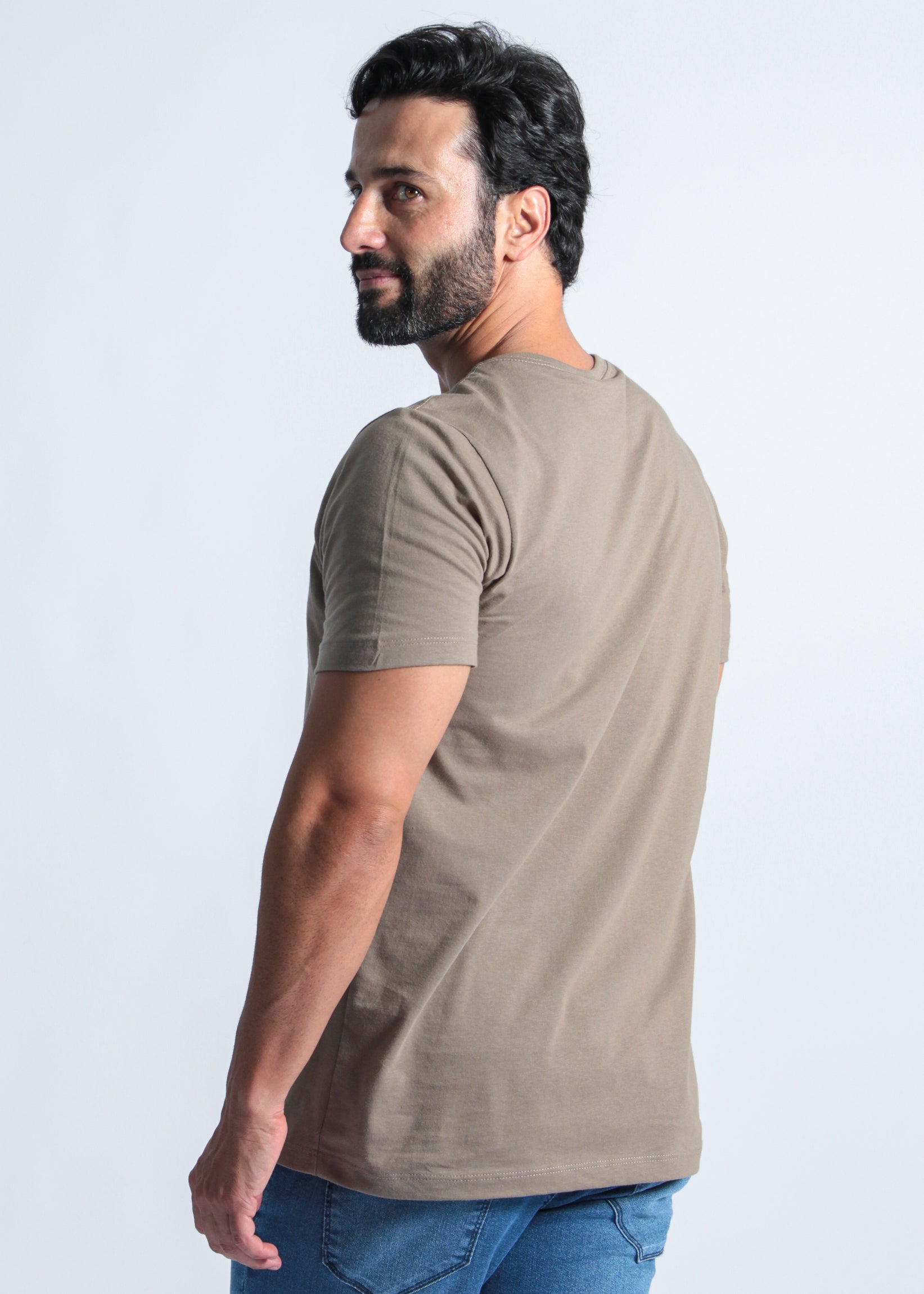 Camiseta Estampada Inspire - Bege