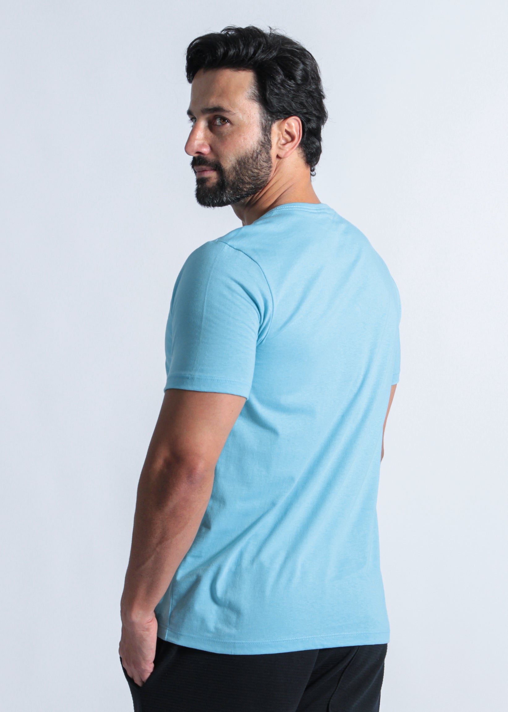 Camiseta Estampada Be Your - Azul