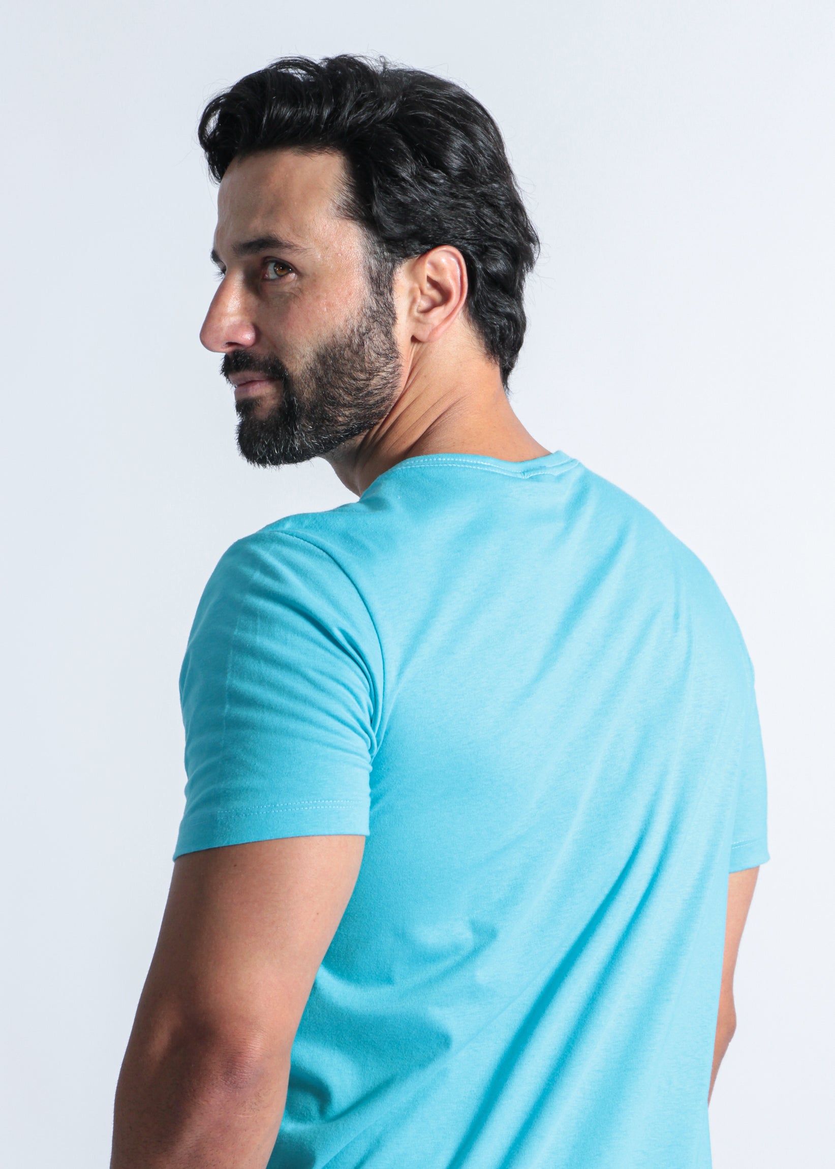 Camiseta Estampada Palm Beach - Azul