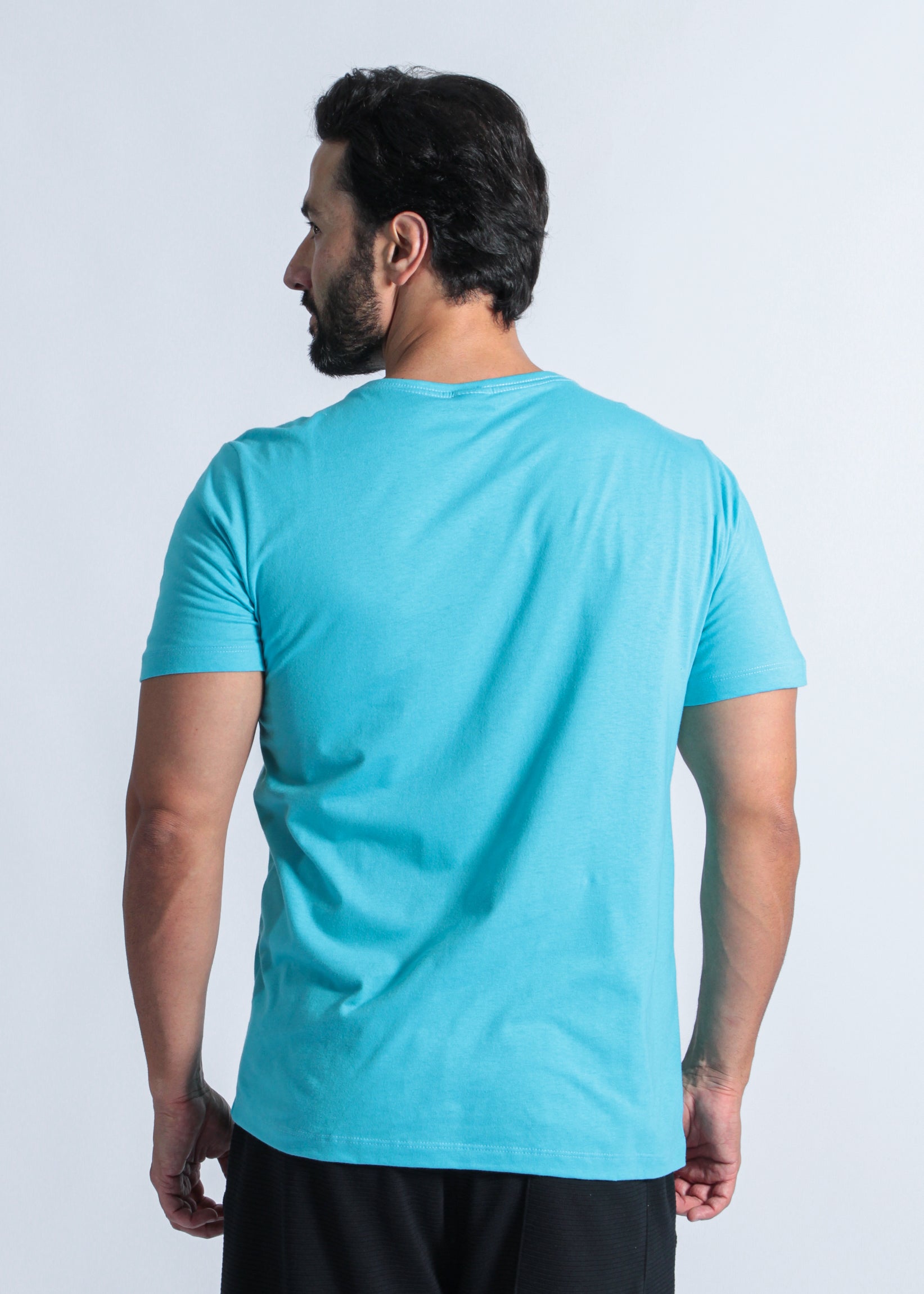 Camiseta Estampada Palm Beach - Azul