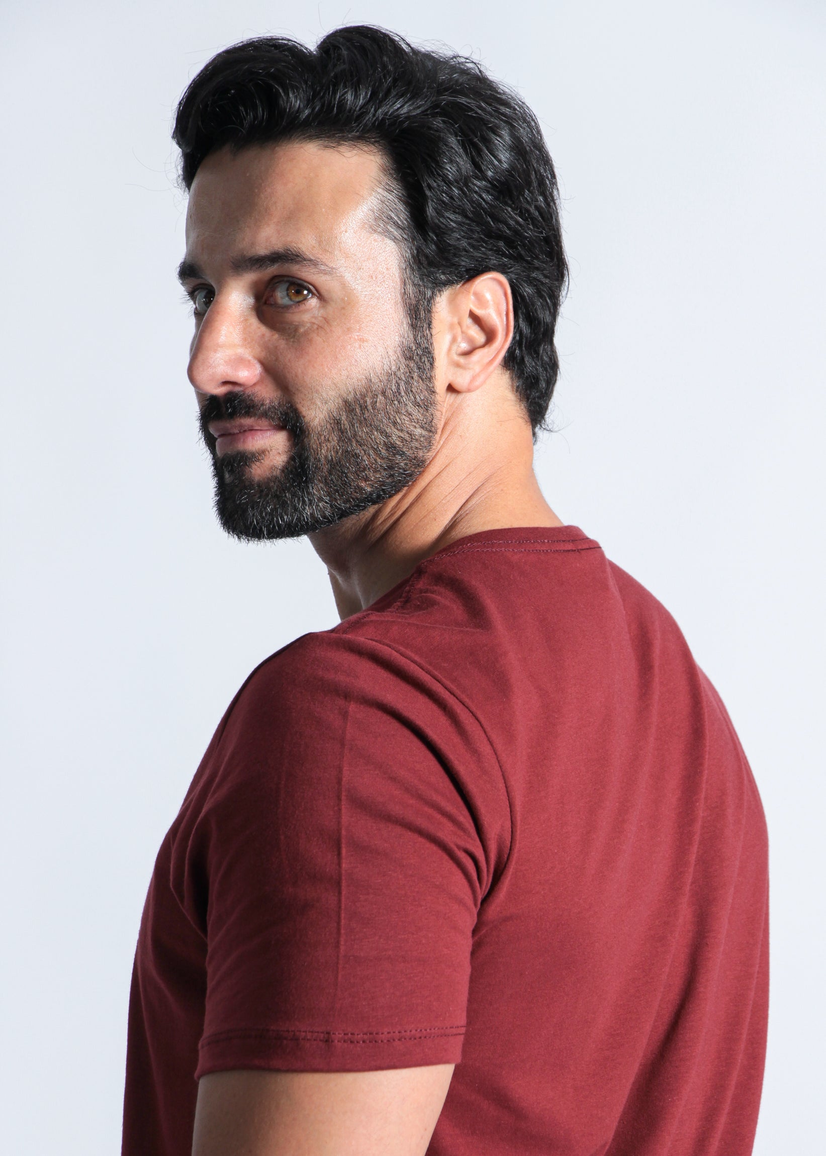 Camiseta Estampada Jocko´s Company - Bordô
