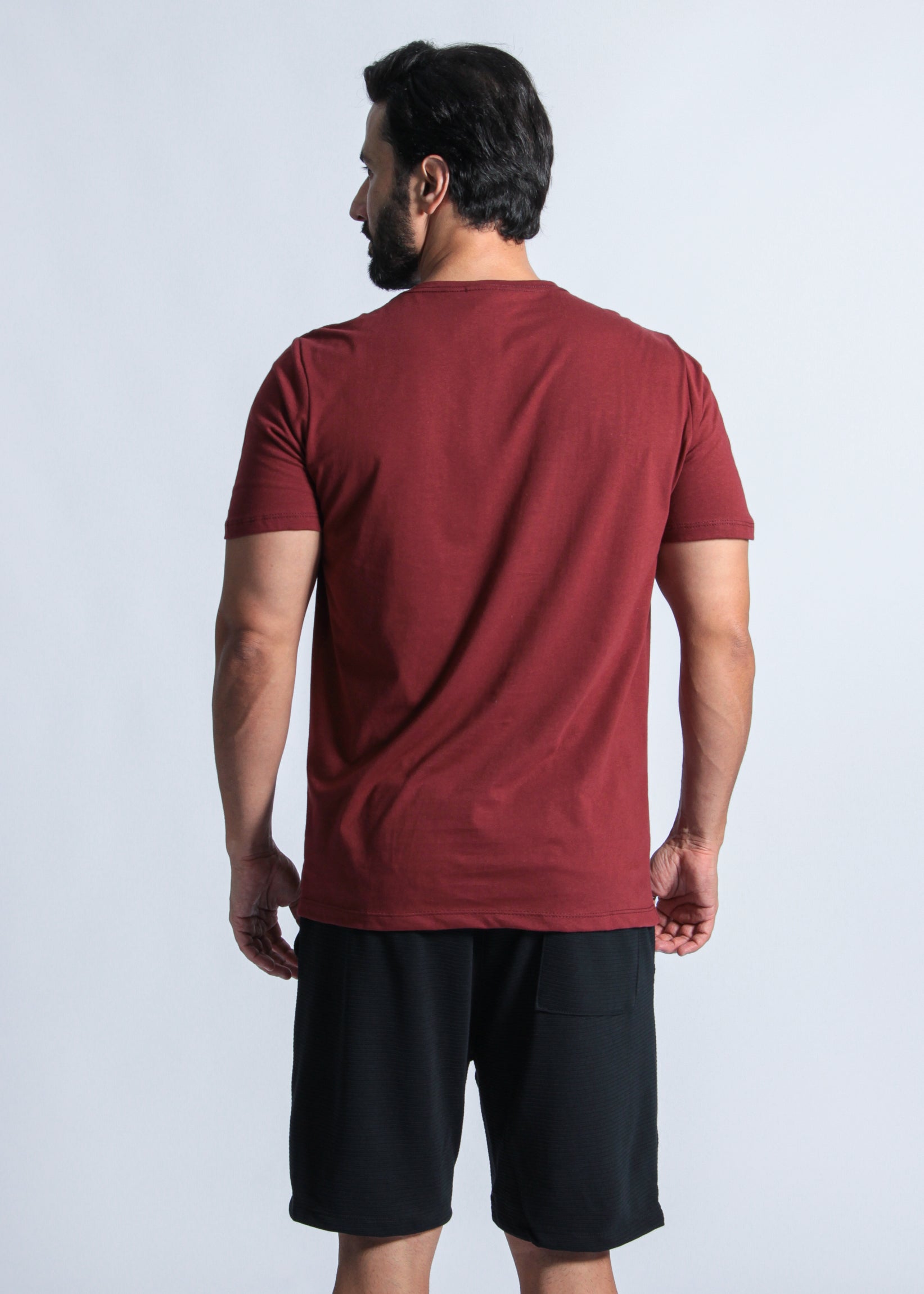 Camiseta Estampada Jocko´s Company - Bordô