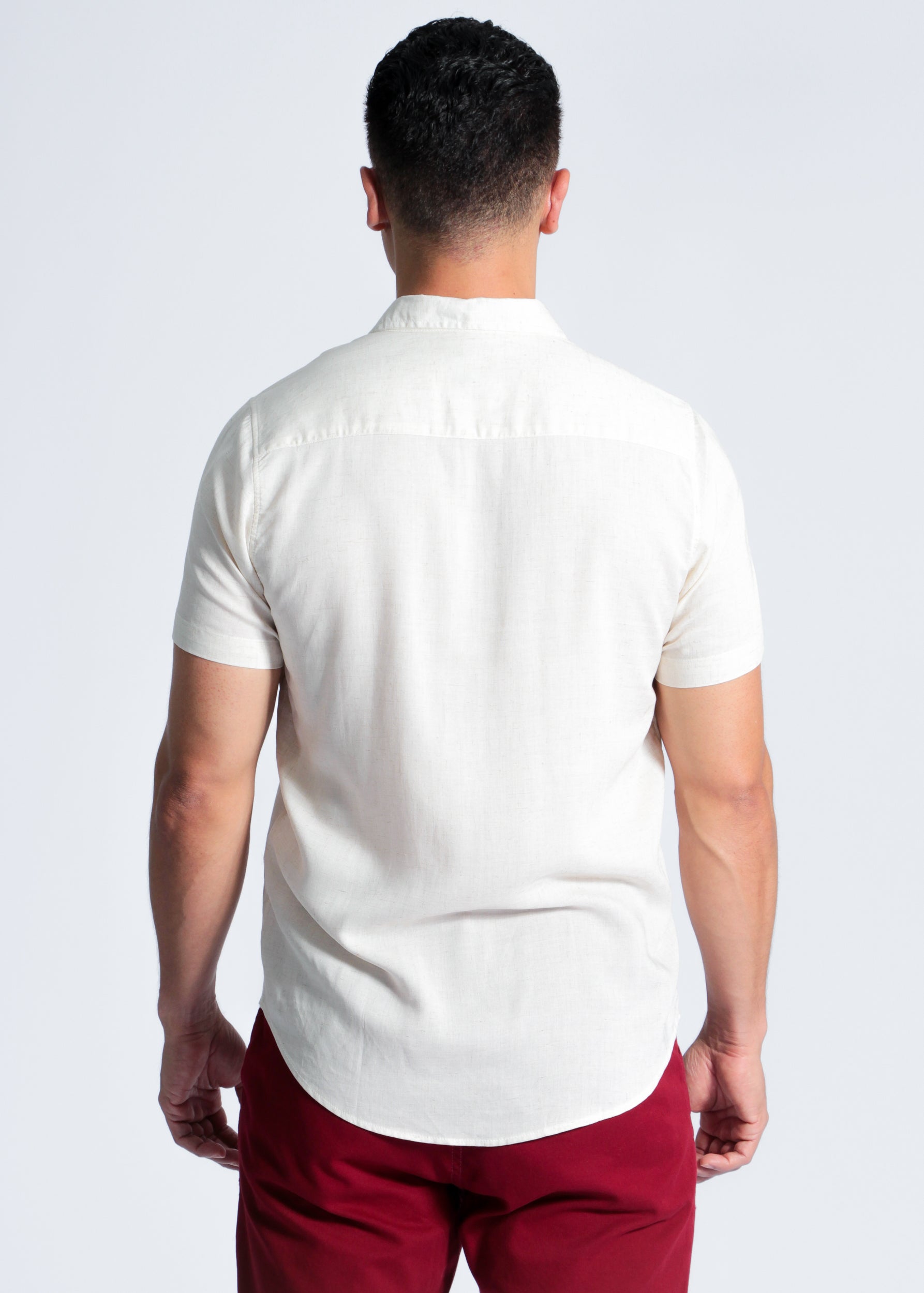 Camisa Manga Curta - Cru