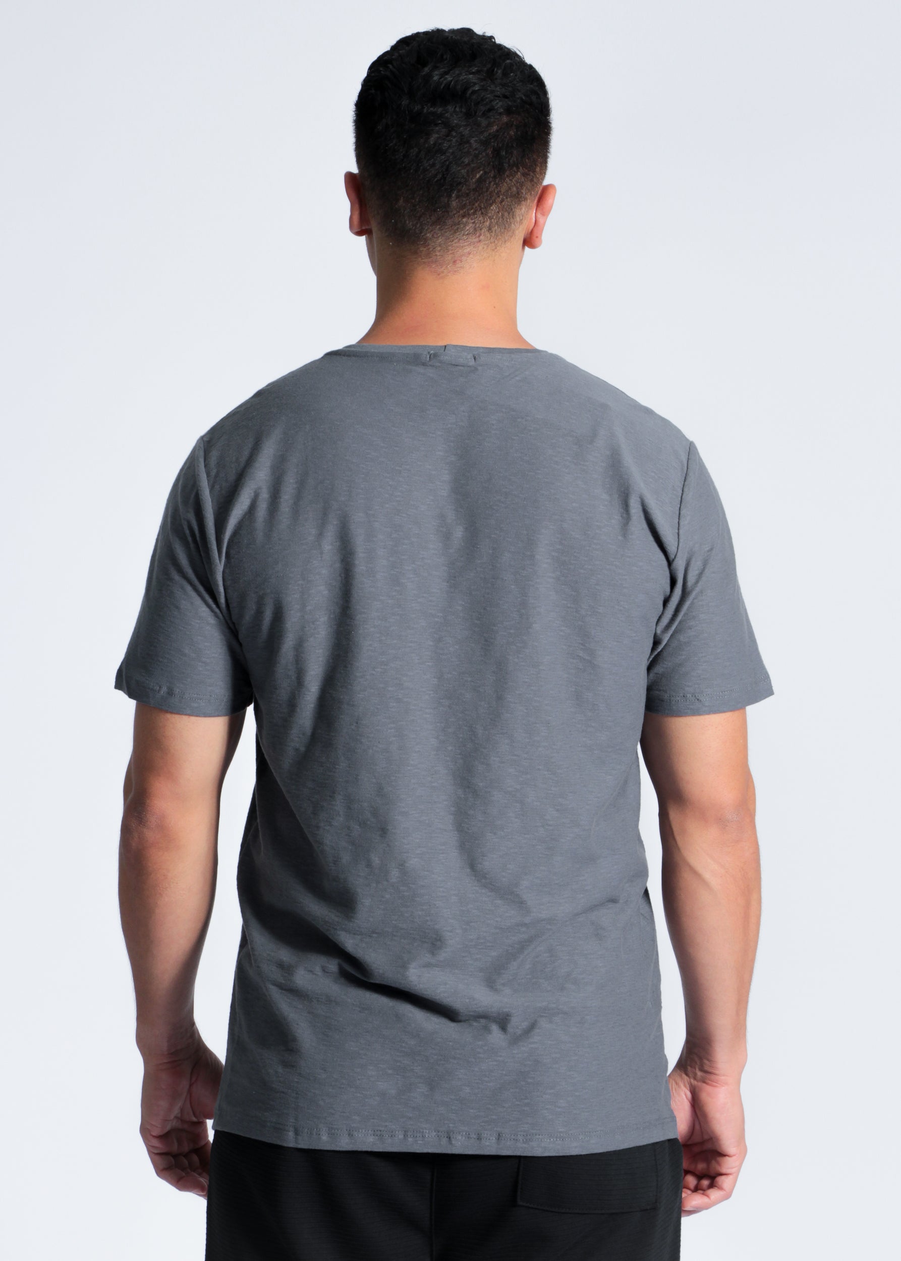 Camiseta Slim Flamê - Grafite