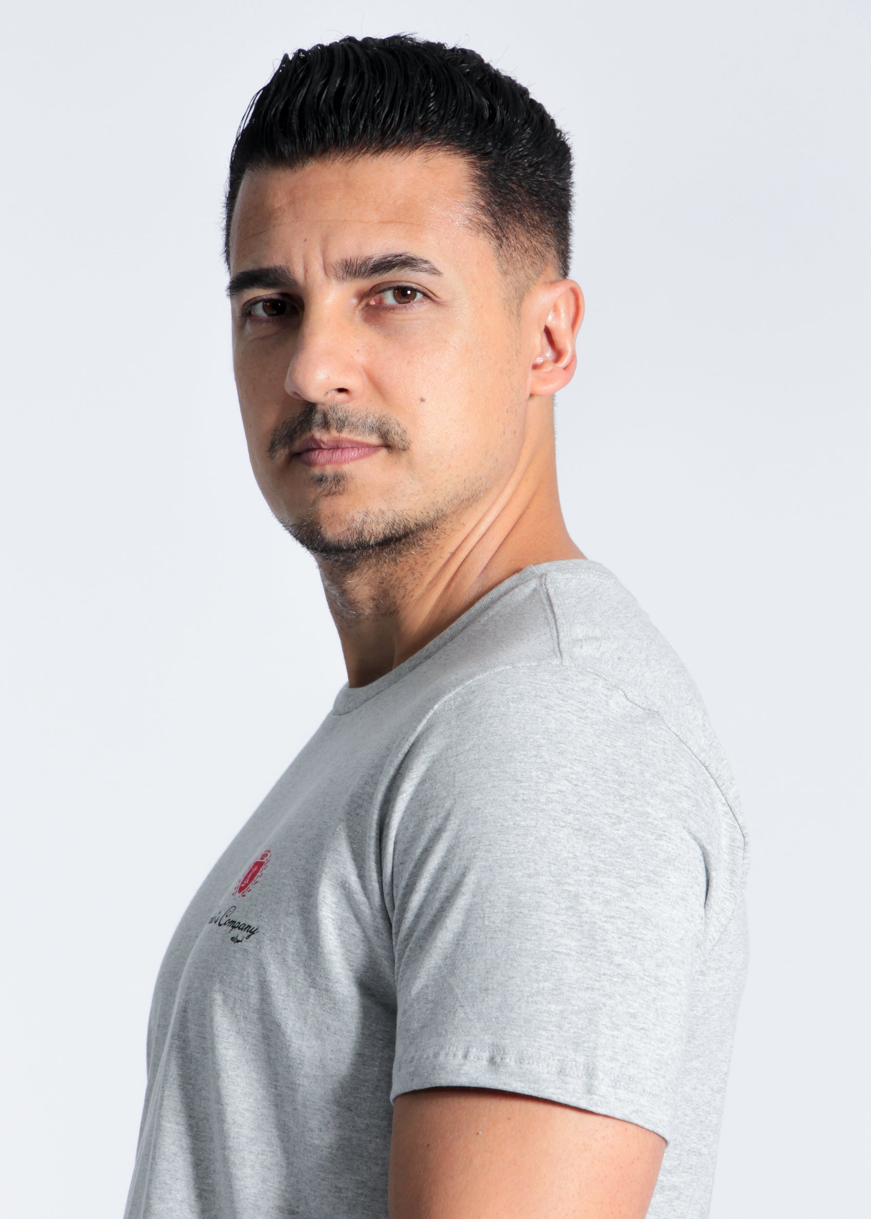 Camiseta Estampada Hawaii Beach - Cinza