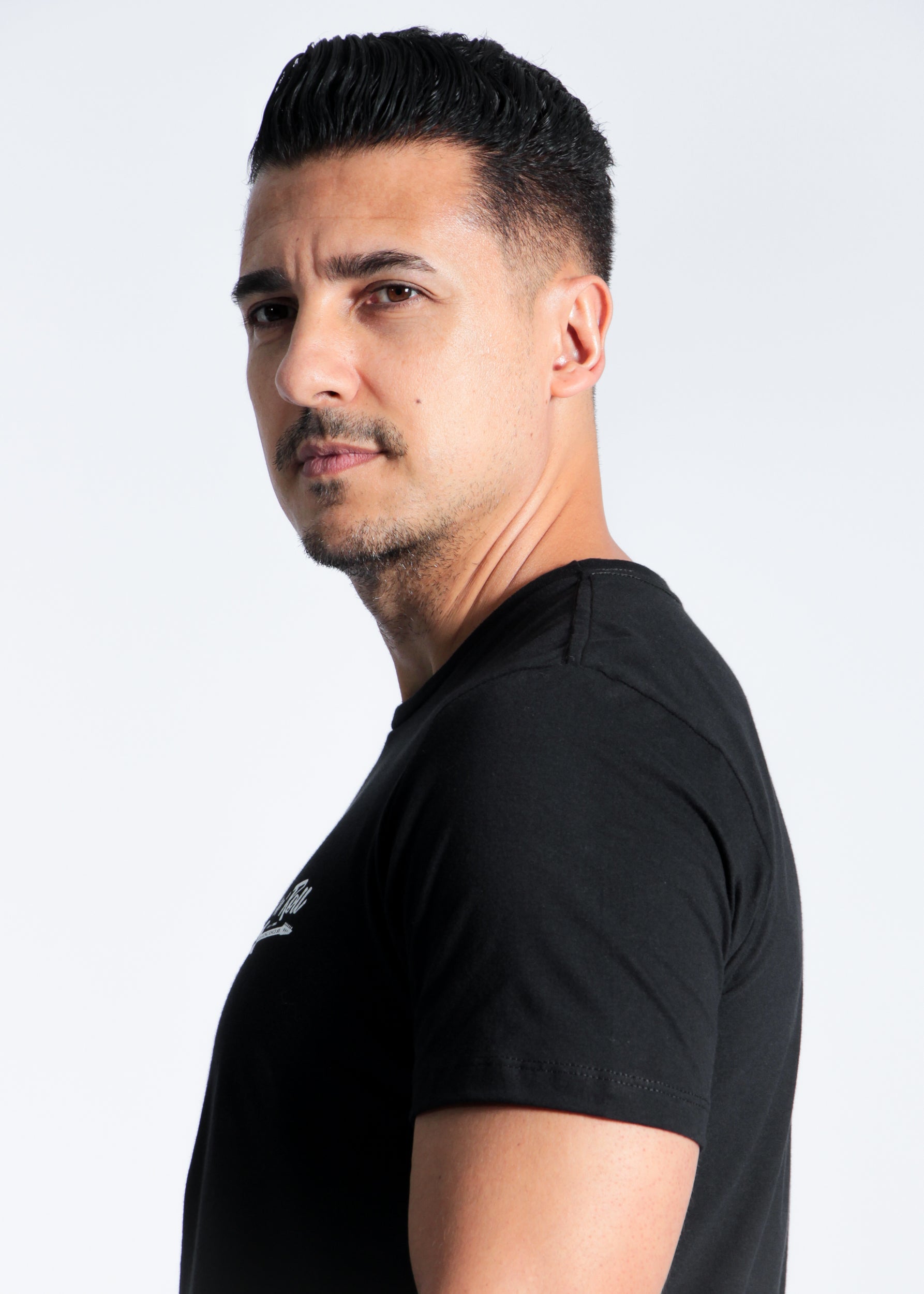 Camiseta Estampada Rock n' Roll - Preta