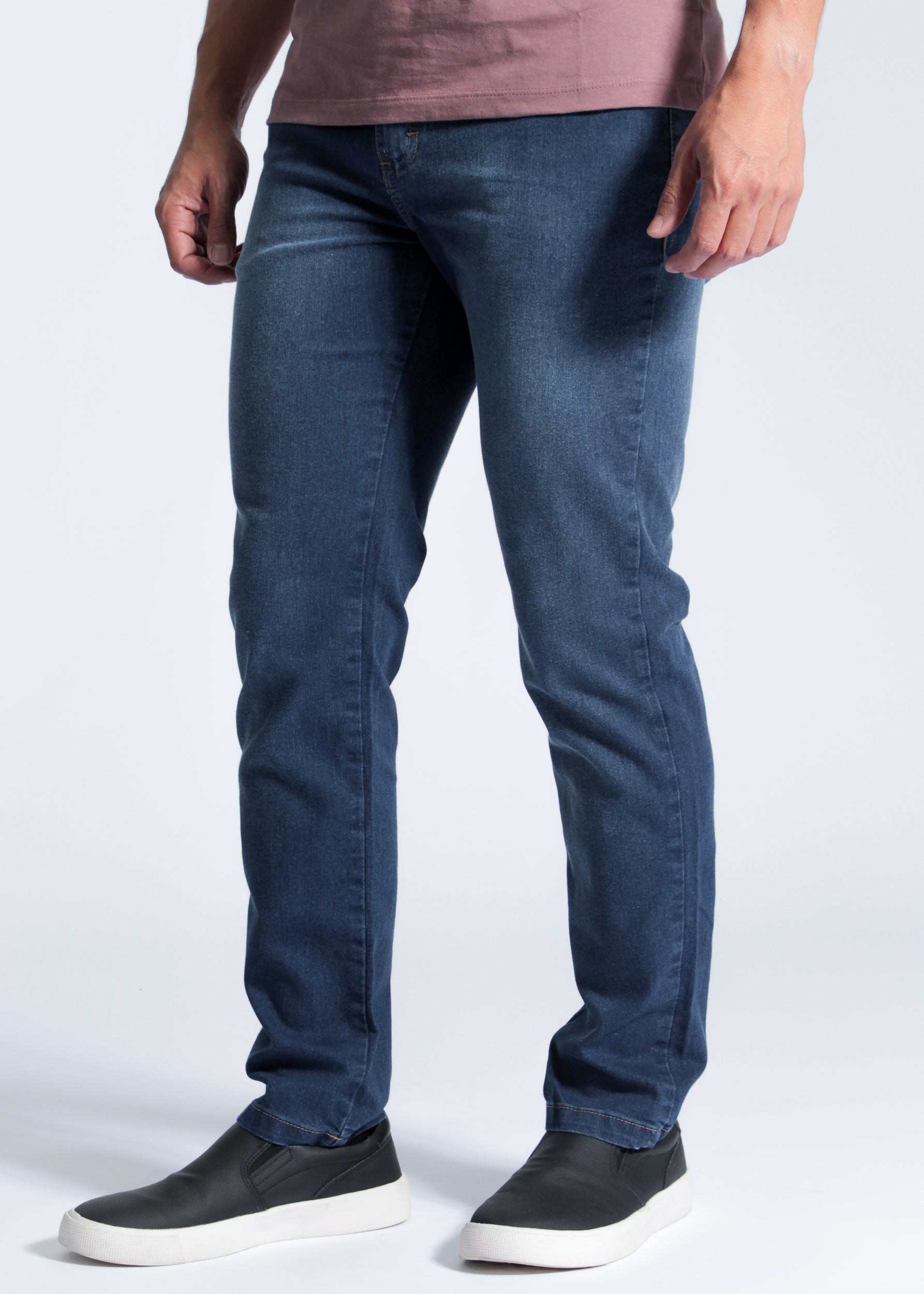 Calça Jeans - Escura Linha Caramelo