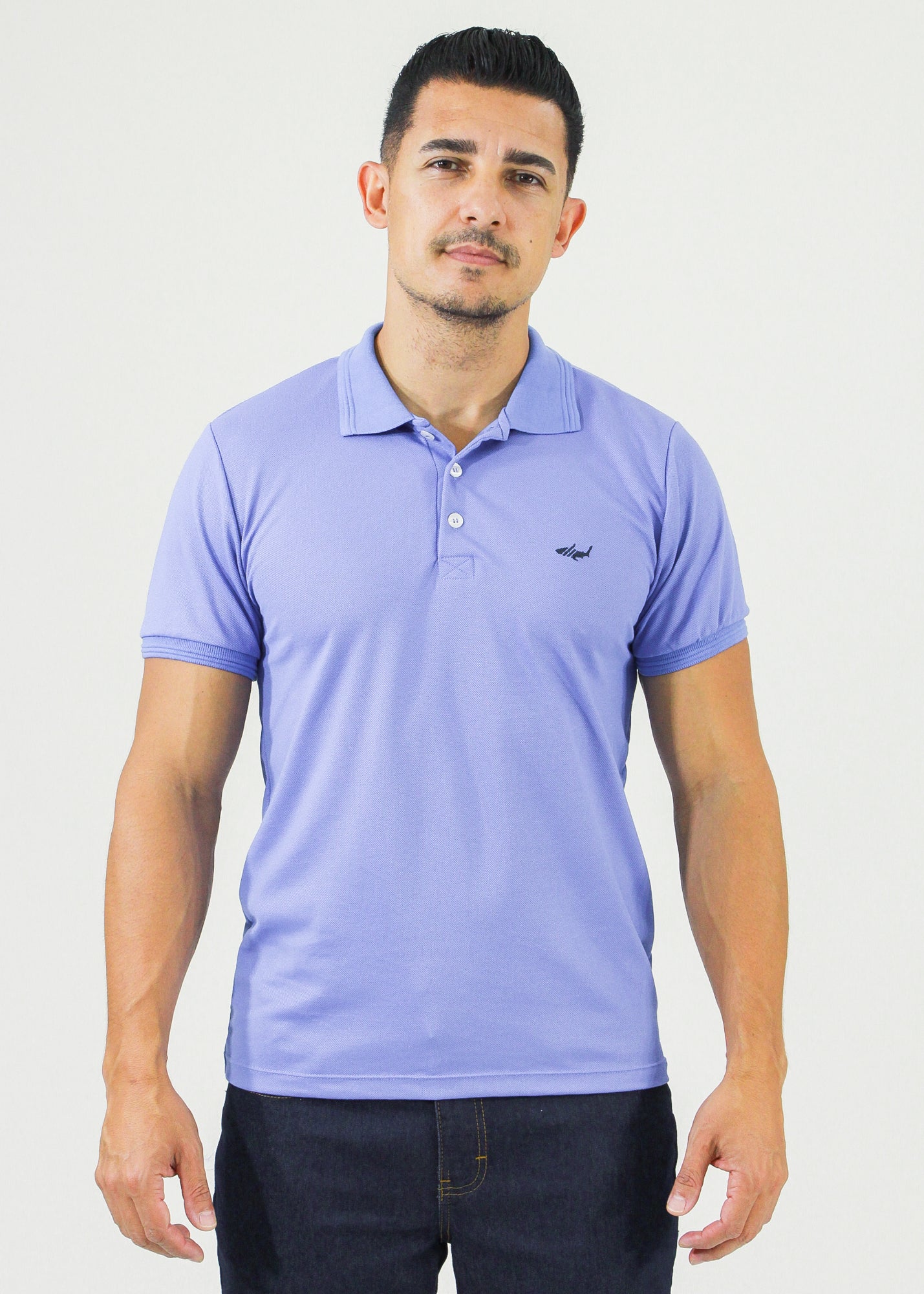Camisa Polo Piquet - Azul