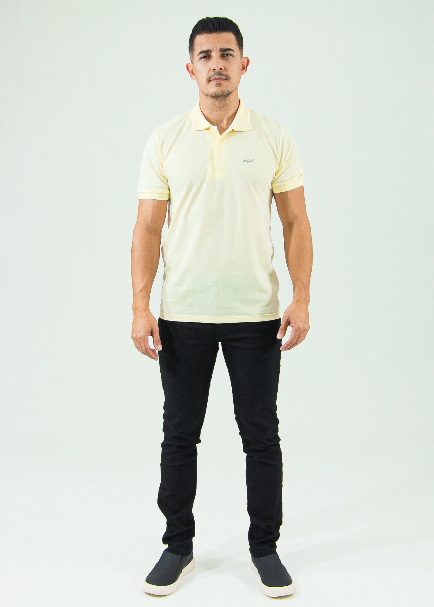 Camisa Polo Piquet - Amarela