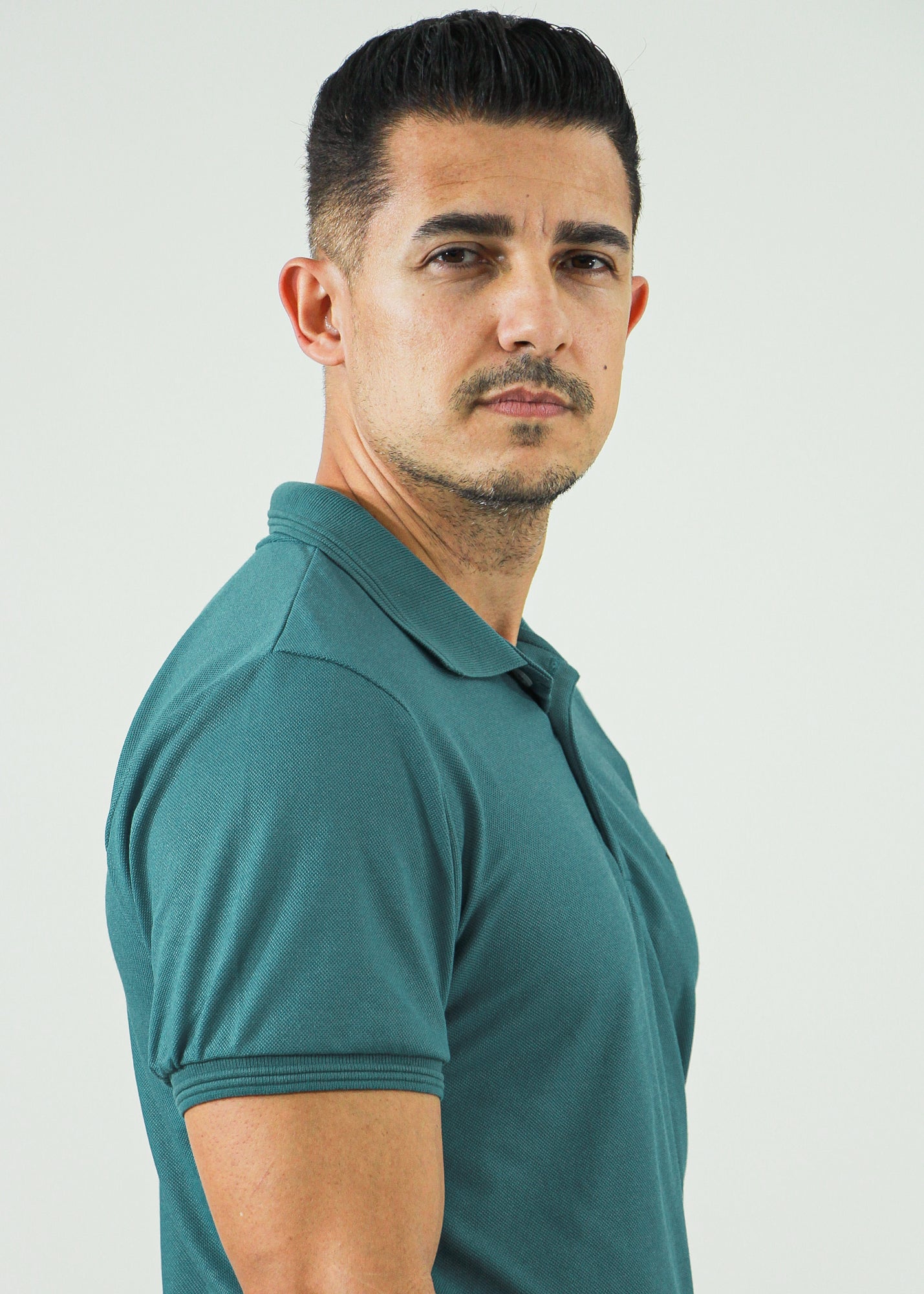 Camisa Polo Piquet - Verde Petróleo
