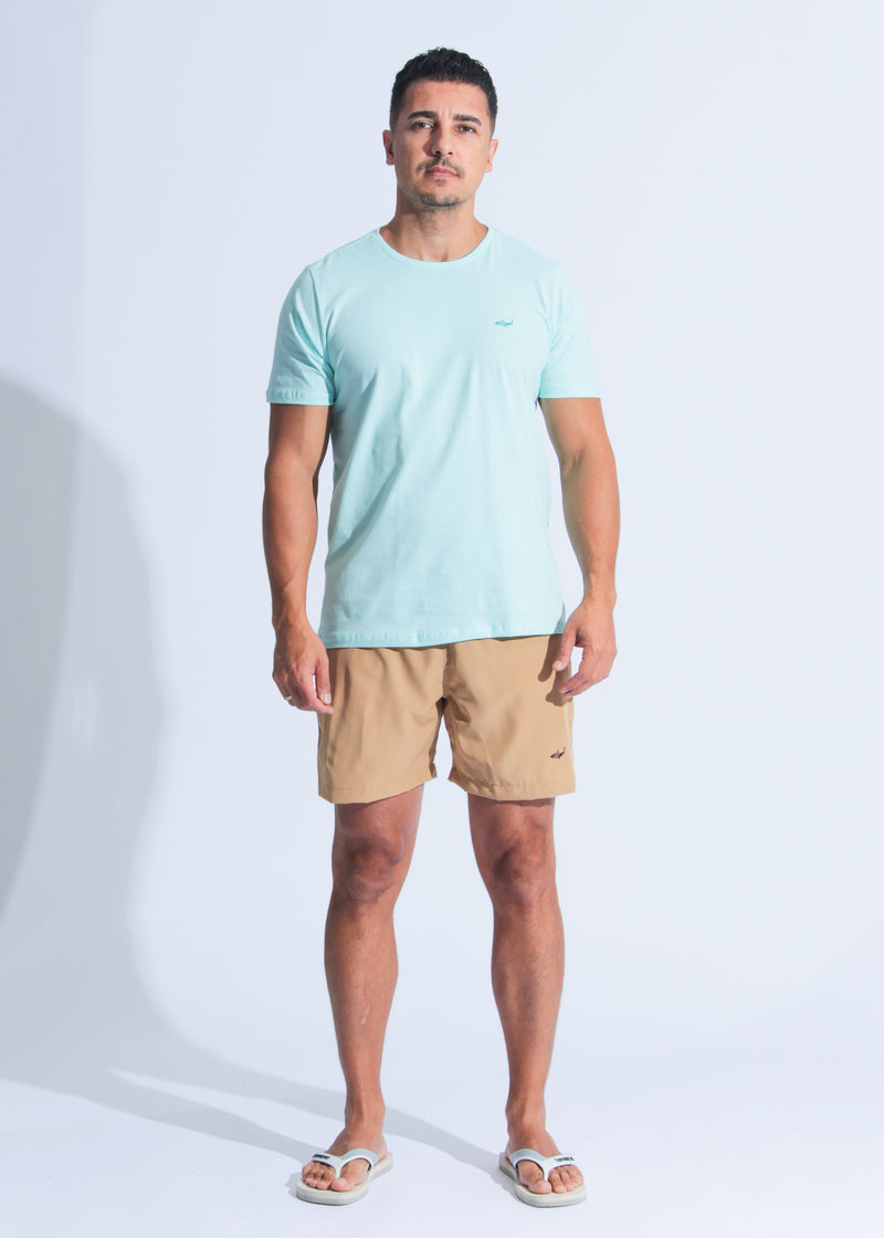 Camiseta Básica - Verde Água