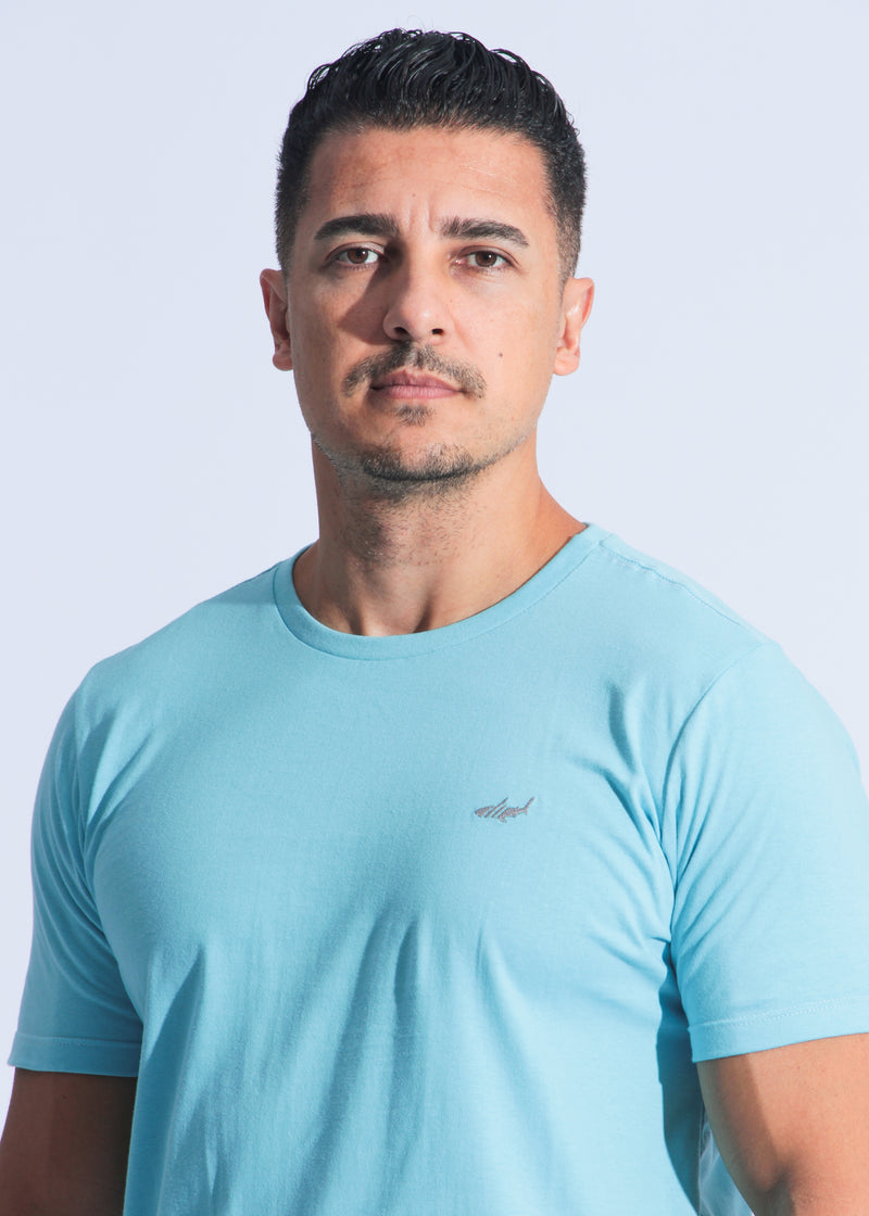 Camiseta Básica - Azul