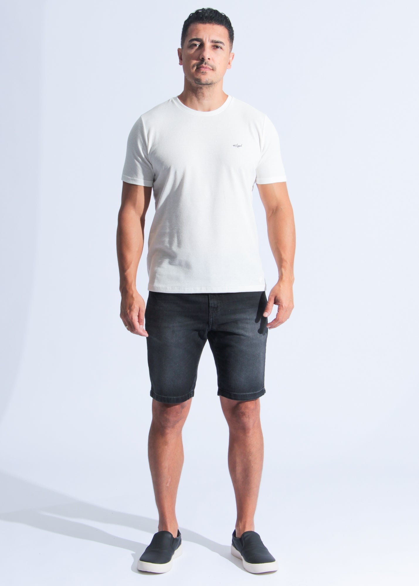 Camiseta Tricô Diamond - Branca