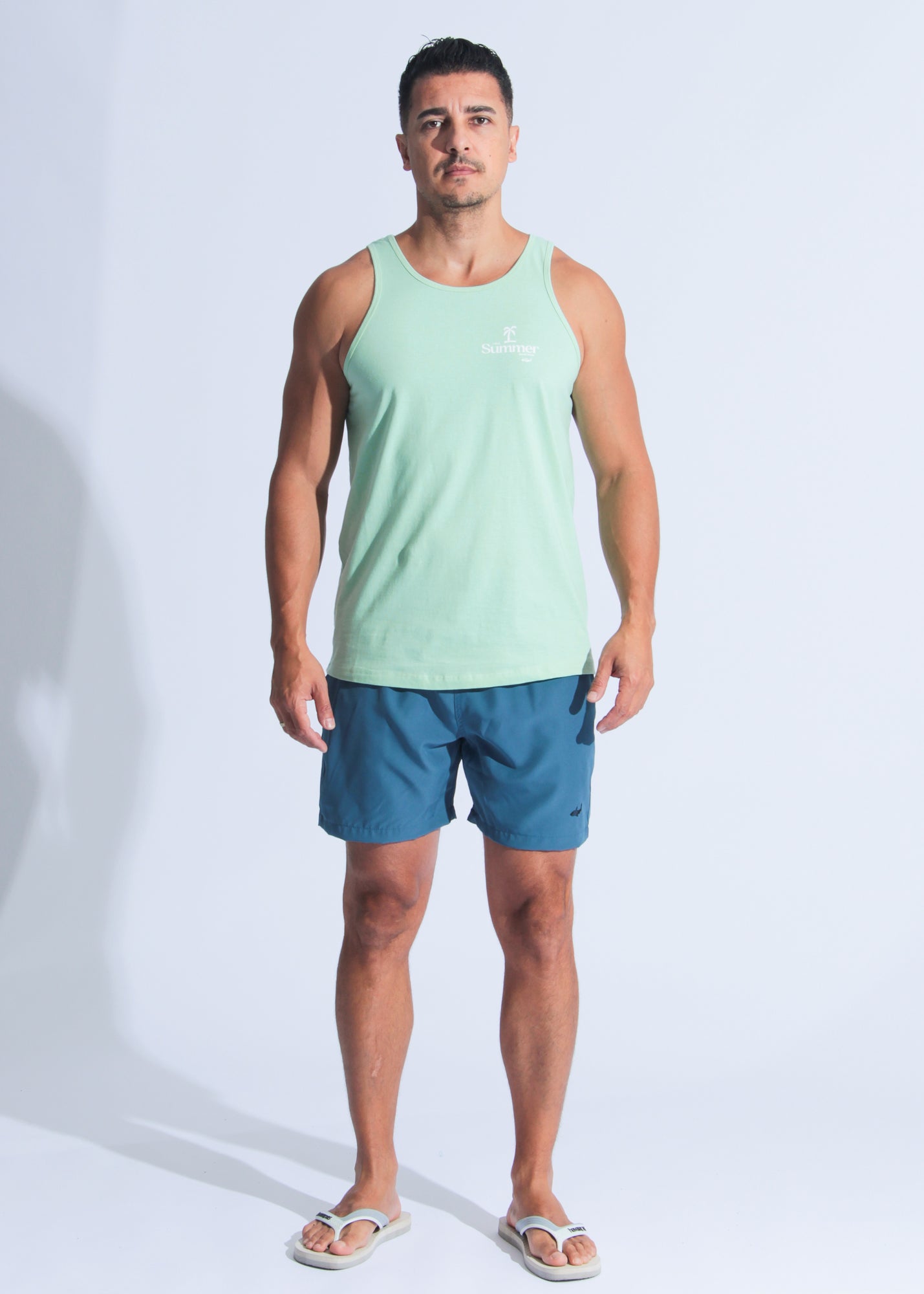 Regata Estampada Summer - Verde