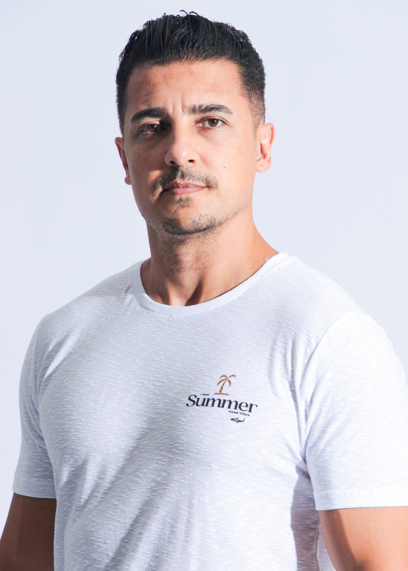 Camiseta Flamê Summer - Branca