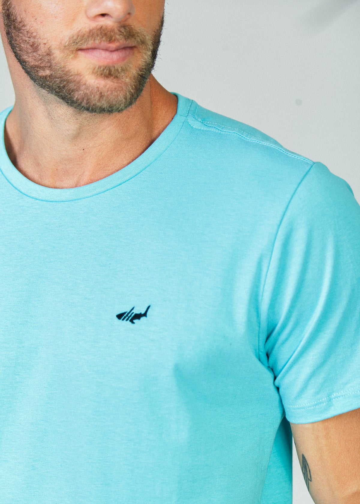 Camiseta Básica - Azul