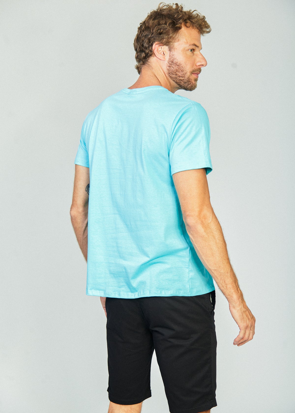Camiseta Básica - Azul