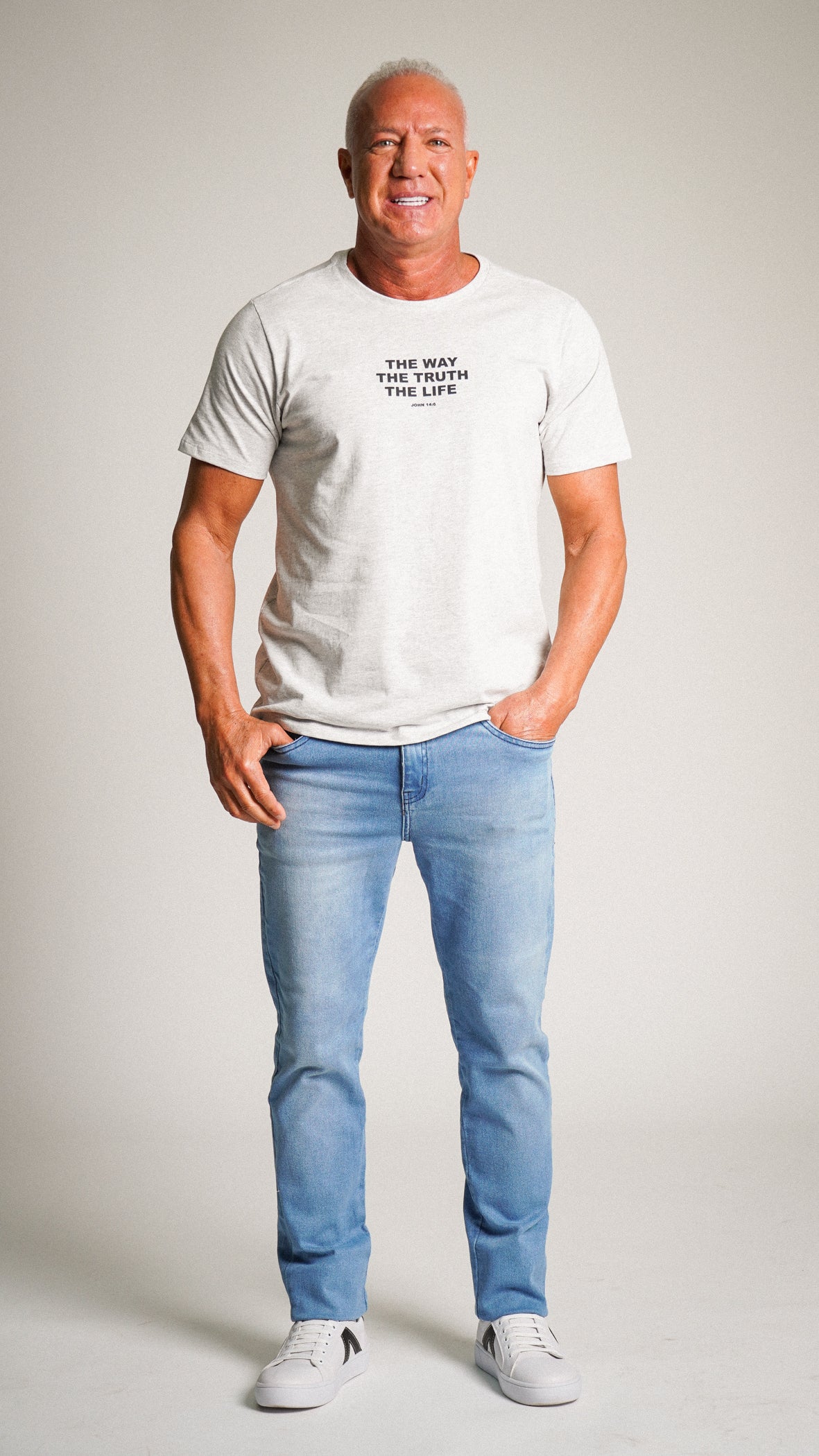 Camiseta Estampada The Truth - Cinza