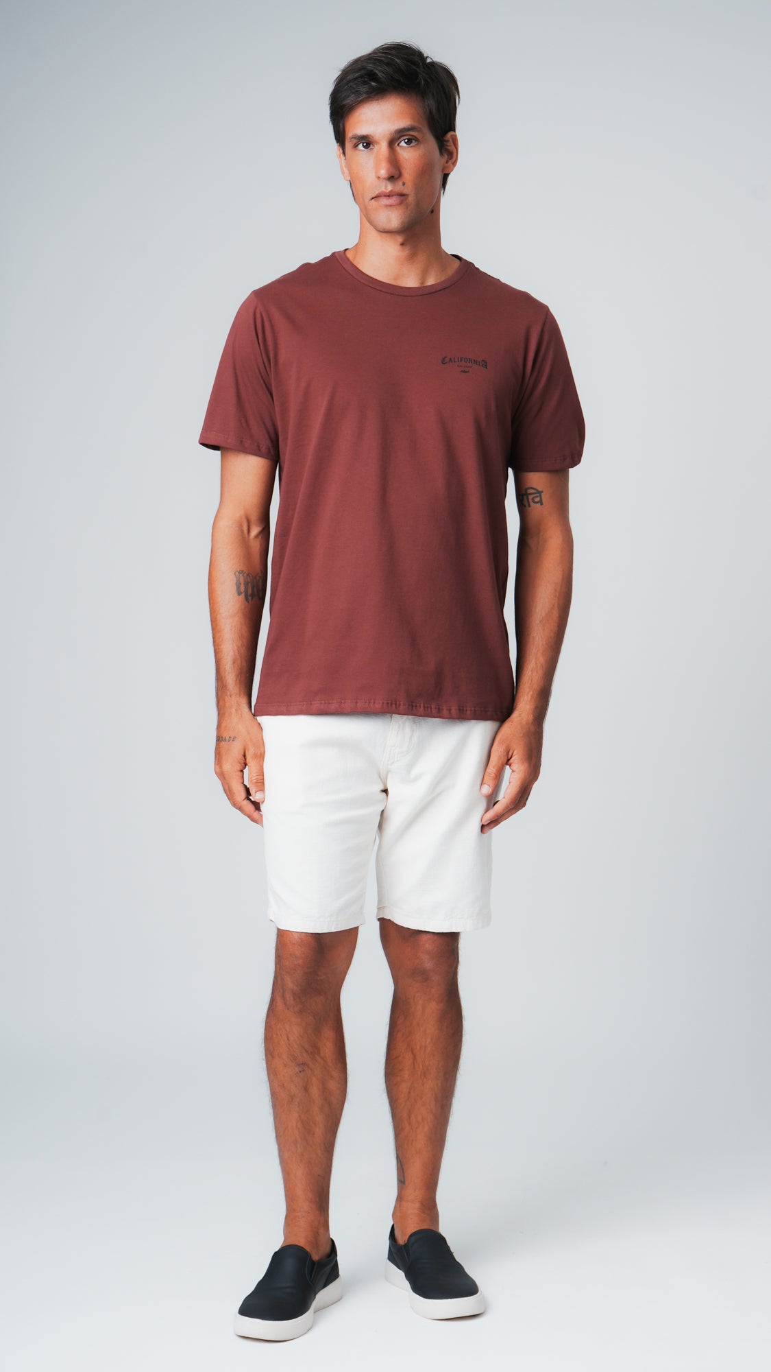 Bermuda Linho Bolso Faca - Cru