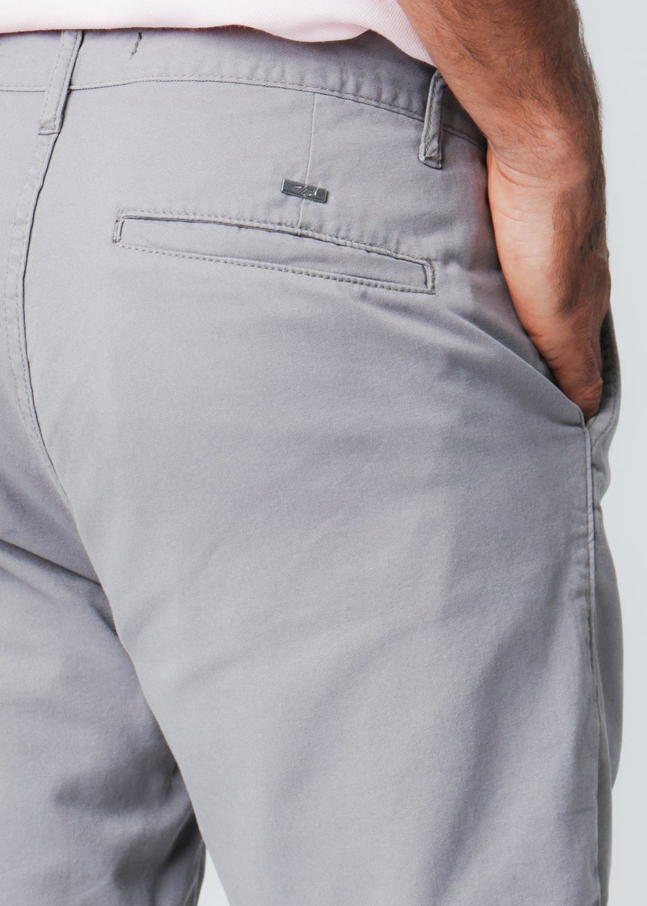 Bermuda Sarja Bolso Faca - Grafite