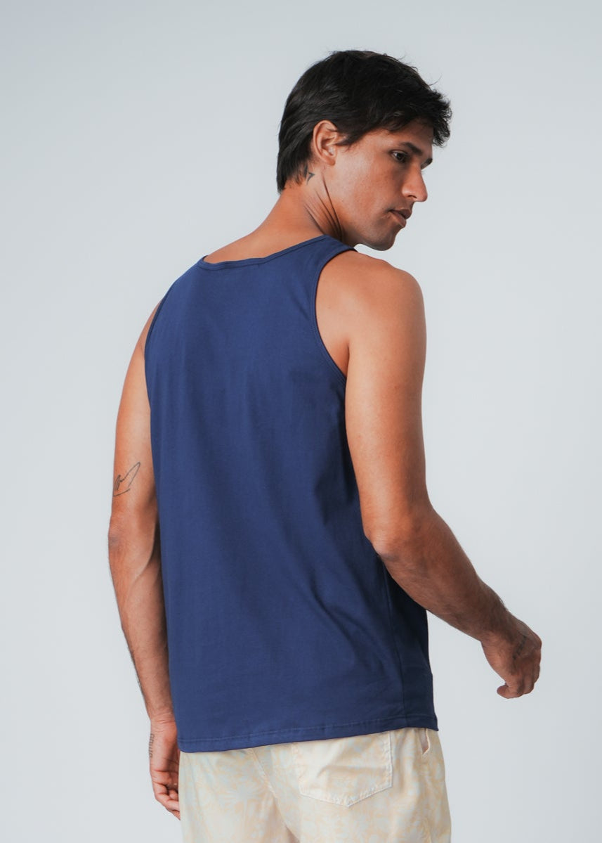 Regata Básica - Azul Marinho