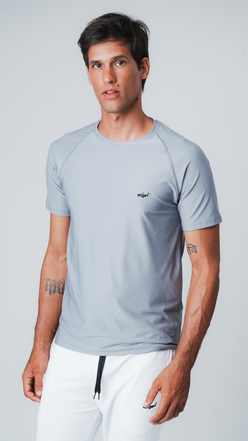 Camiseta Slim Dry Fit - Grafite