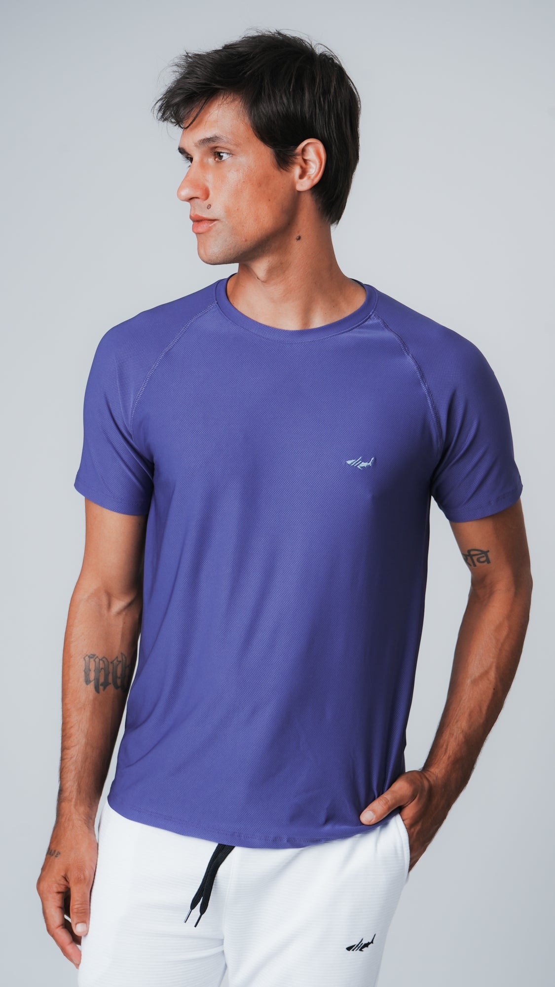 Camiseta Slim Dry Fit - Roxa