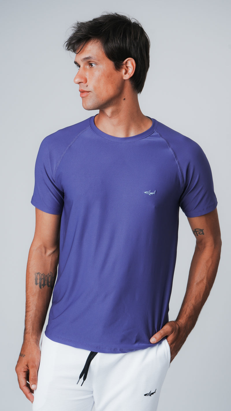 Camiseta Slim Dry Fit - Roxa