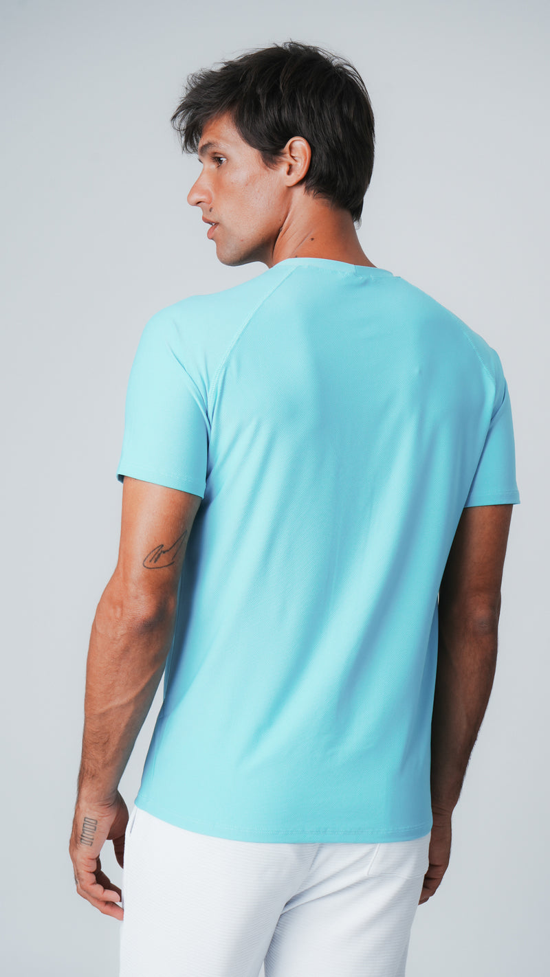 Camiseta Slim Dry Fit - Azul