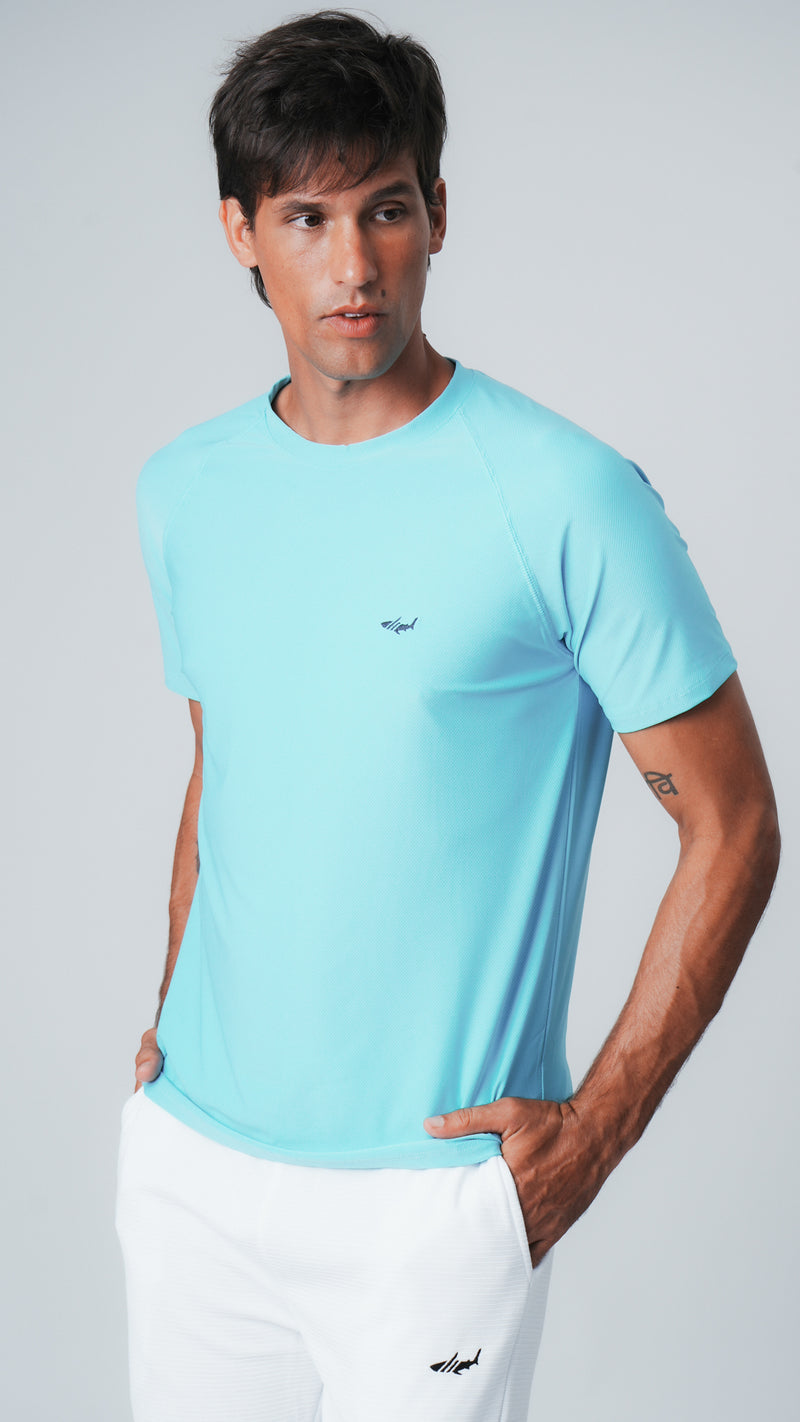 Camiseta Slim Dry Fit - Azul